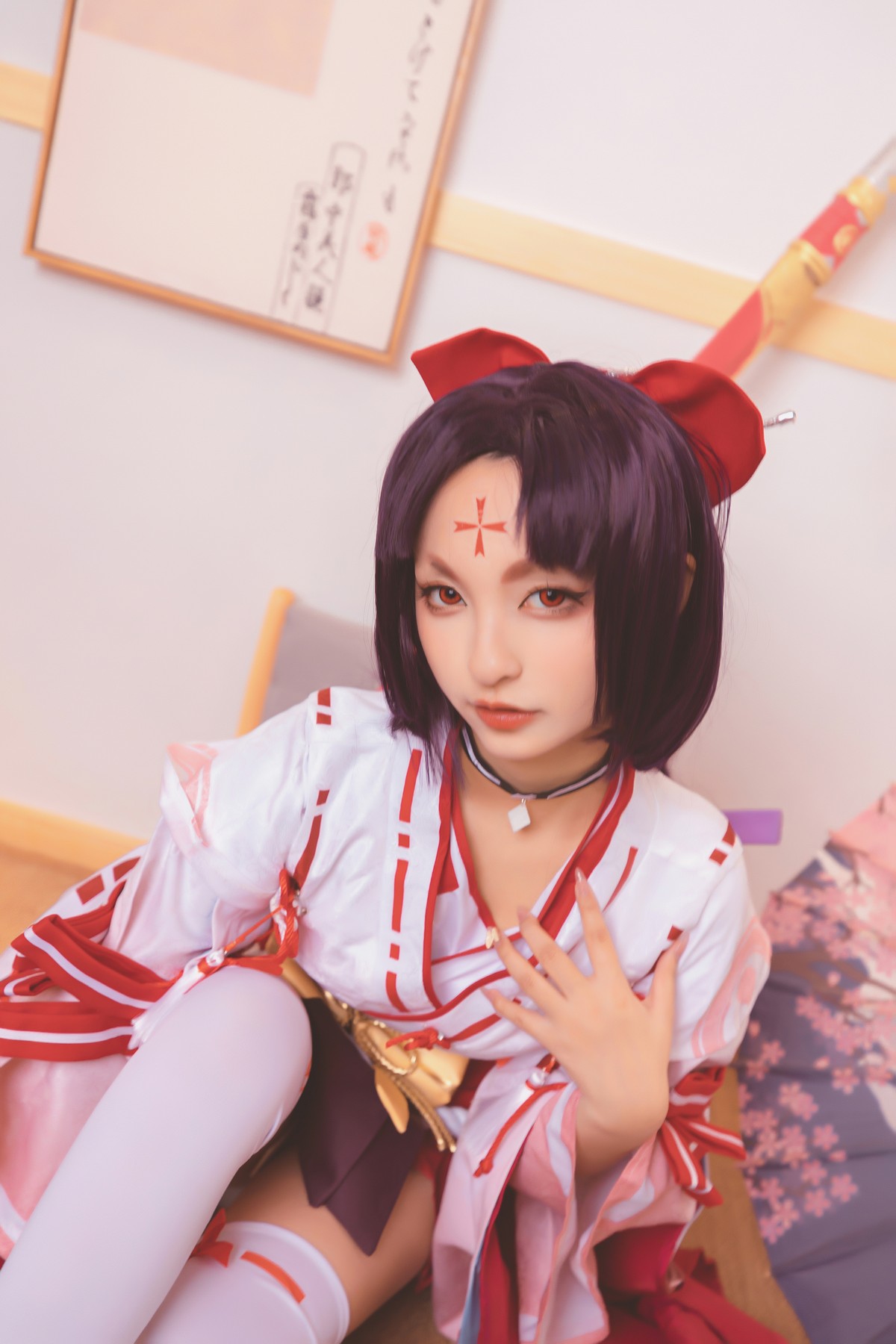 xgyw.top_萝莉美女神楽板真冬刀之语主题私房性感日系风白色腿袜秀美腿完美诱惑写真150P