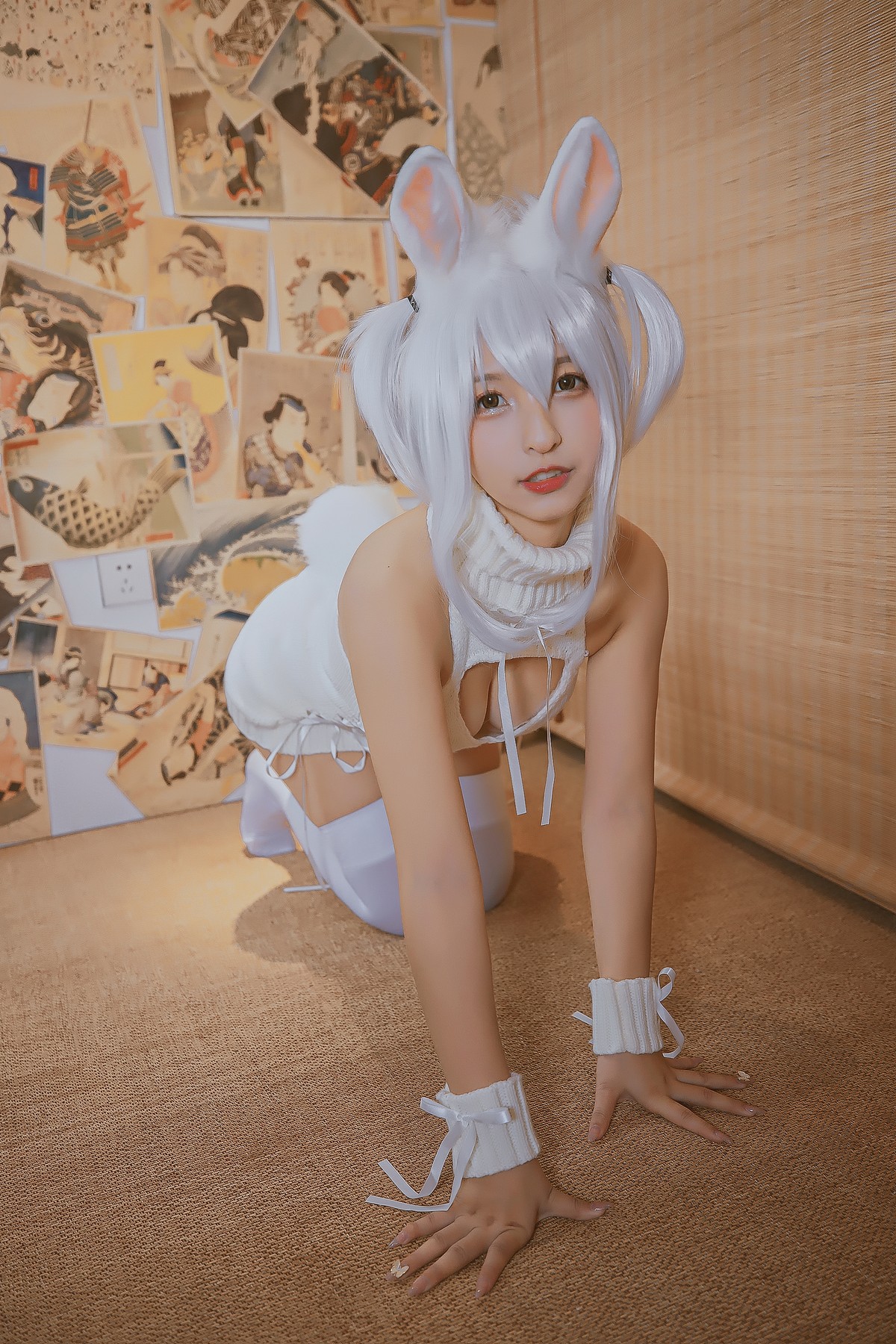 xgyw.top_萝莉美女神楽板真冬狼妹&兔娘主题私房性感服饰系列秀完美身材迷人诱惑写真150P