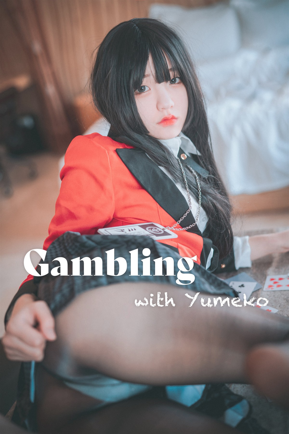 xgyw.top_[DJAWA]No.192_模特Jenny_Gambling with Yumeko主题性感制服配超薄黑丝秀翘臀诱惑写真29P