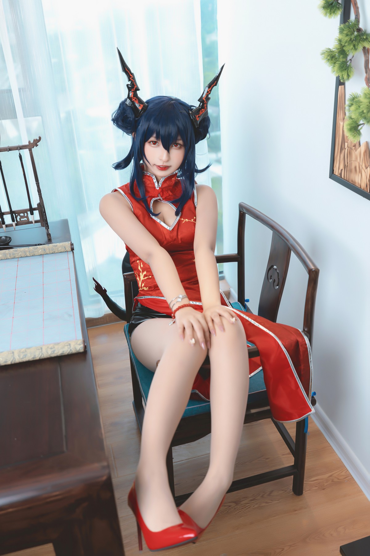 xgyw.top_萝莉美女神楽板真冬刀之语主题私房性感日系风白色腿袜秀美腿完美诱惑写真150P