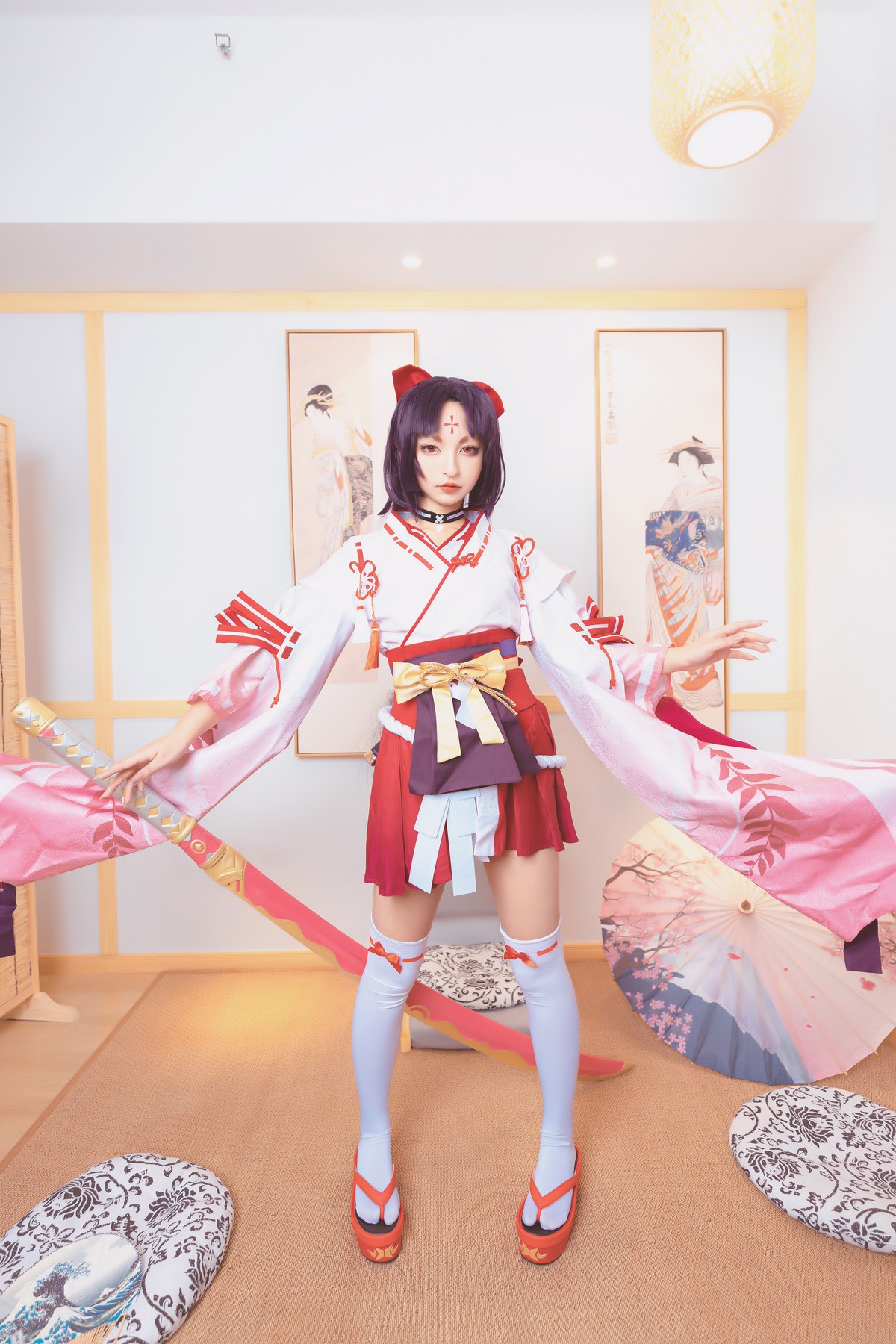 xgyw.top_萝莉美女神楽板真冬刀之语主题私房性感日系风白色腿袜秀美腿完美诱惑写真150P