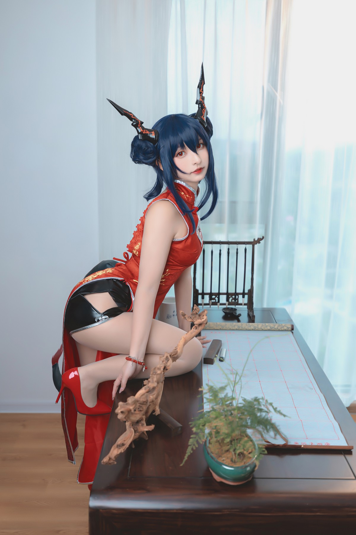 xgyw.top_萝莉美女神楽板真冬刀之语主题私房性感日系风白色腿袜秀美腿完美诱惑写真150P