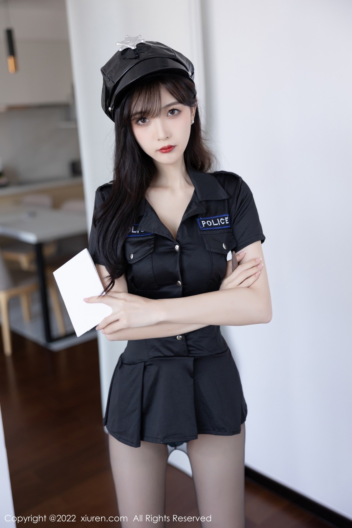 xgyw.top_XiuRen第5517期_模特林星阑脱黑色制服露性感暗绿色蕾丝内衣超薄黑丝诱惑写真88P