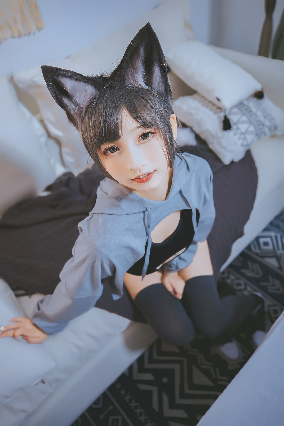 xgyw.top_萝莉美女神楽板真冬狼妹&兔娘主题私房性感服饰系列秀完美身材迷人诱惑写真150P