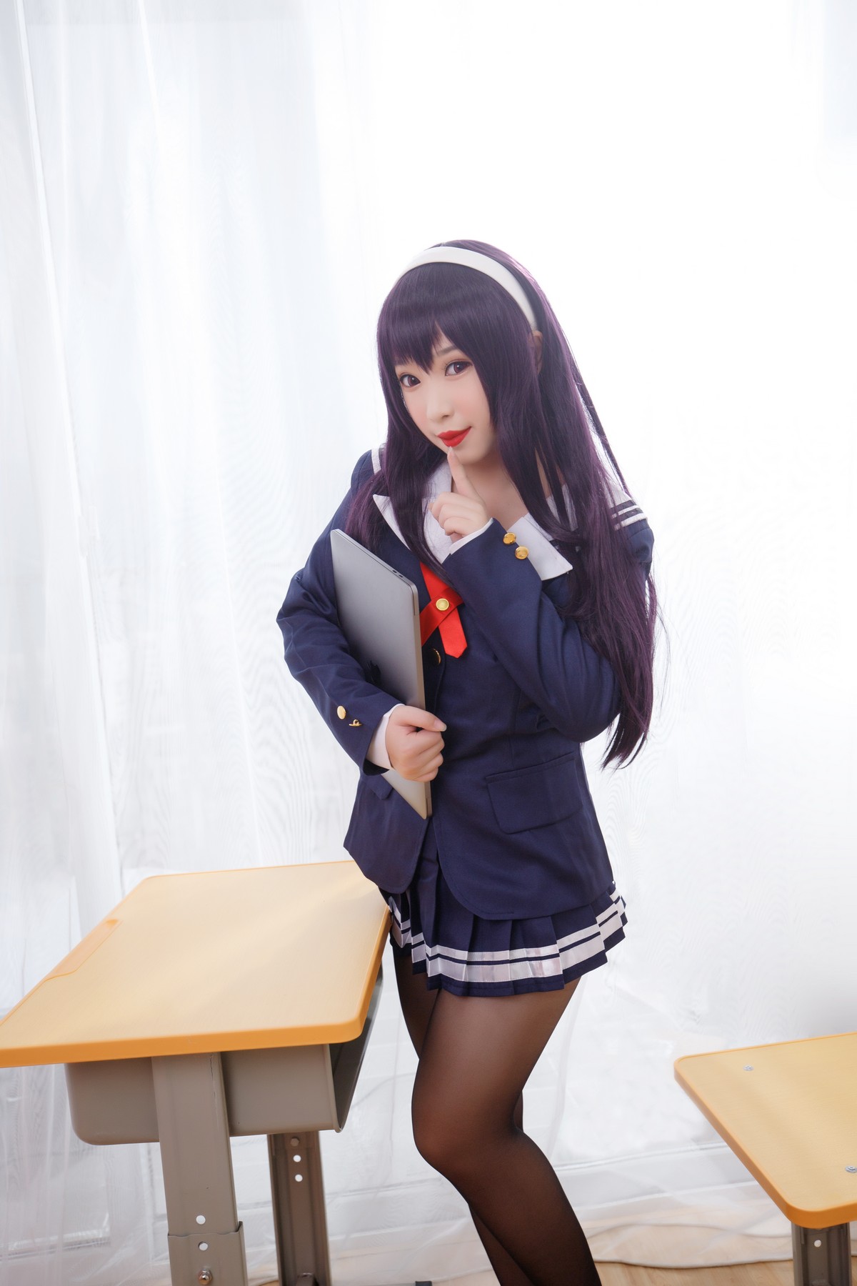 xgyw.top_网络美女胡桃猫Kurumineko学姐主题私房脱性感学生制服露豪乳翘臀极致诱惑写真187P