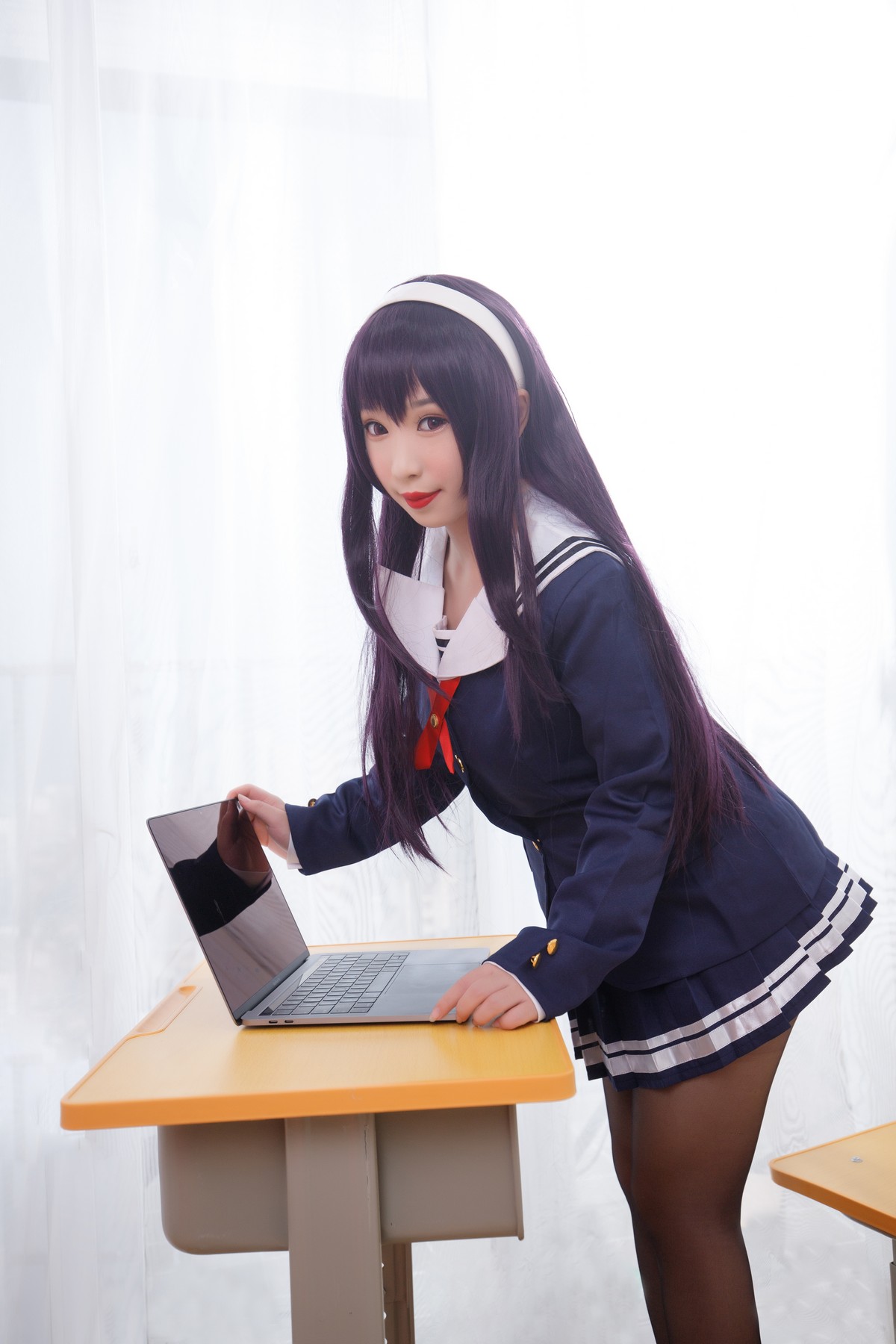 xgyw.top_网络美女胡桃猫Kurumineko学姐主题私房脱性感学生制服露豪乳翘臀极致诱惑写真187P