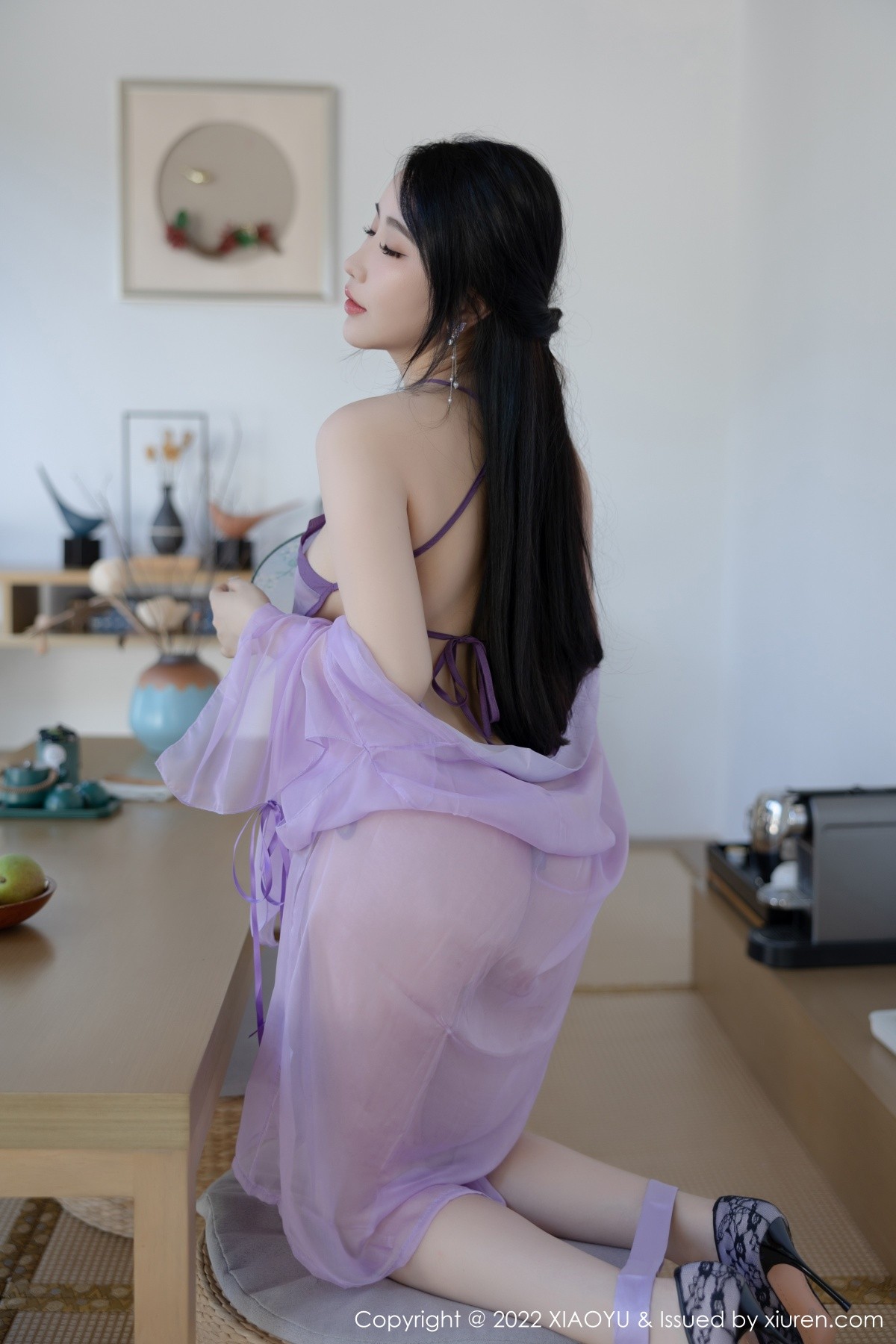 xgyw.top_[XiaoYu画语界]Vol.860_女神Cherry樱桃酱杭州旅拍紫色轻透古韵薄纱秀惹火身材诱惑写真80P