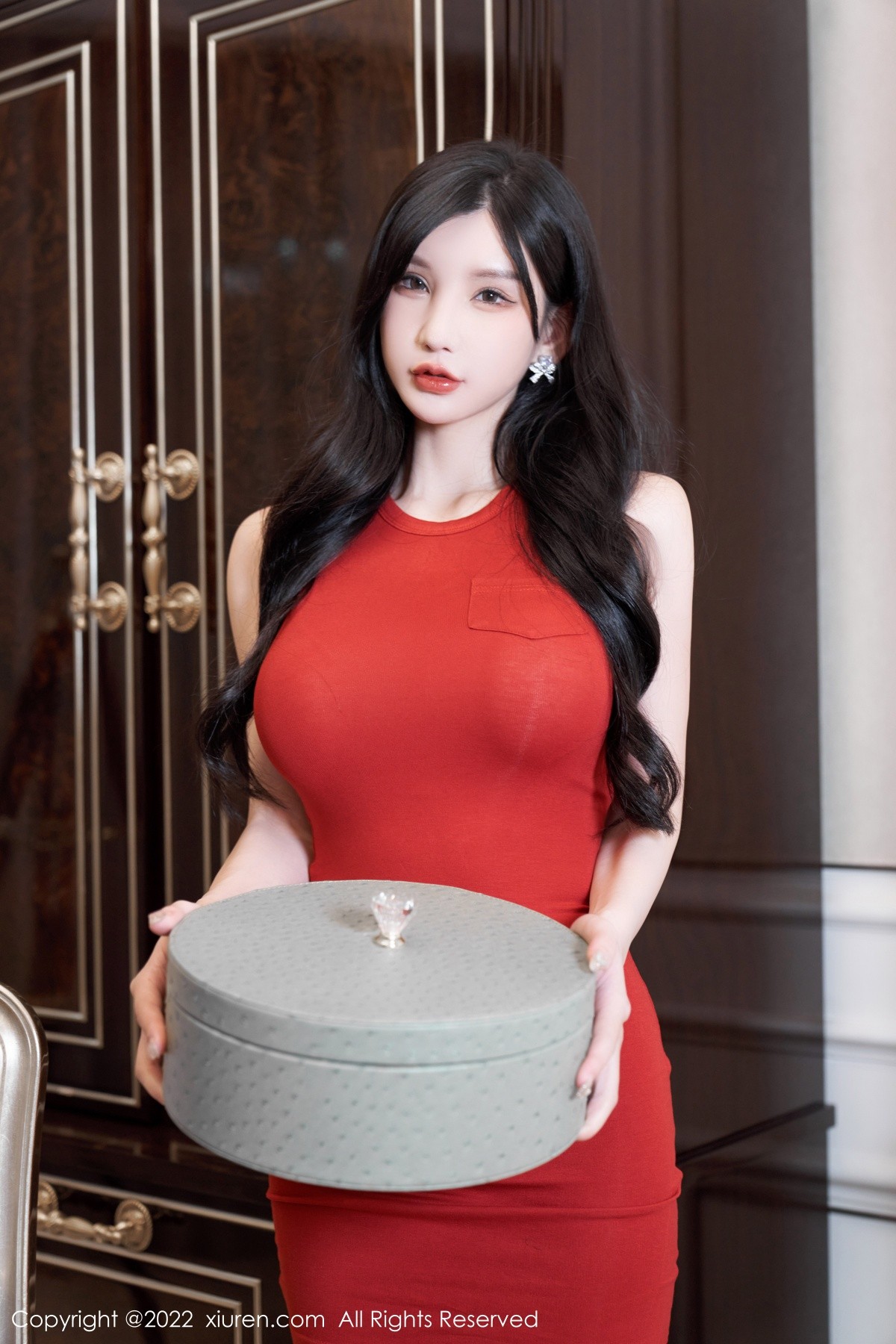xgyw.top_XiuRen第5574期_模特周于希Sally性感粉色女仆裙配超薄肉丝秀完美身材诱惑写真85P