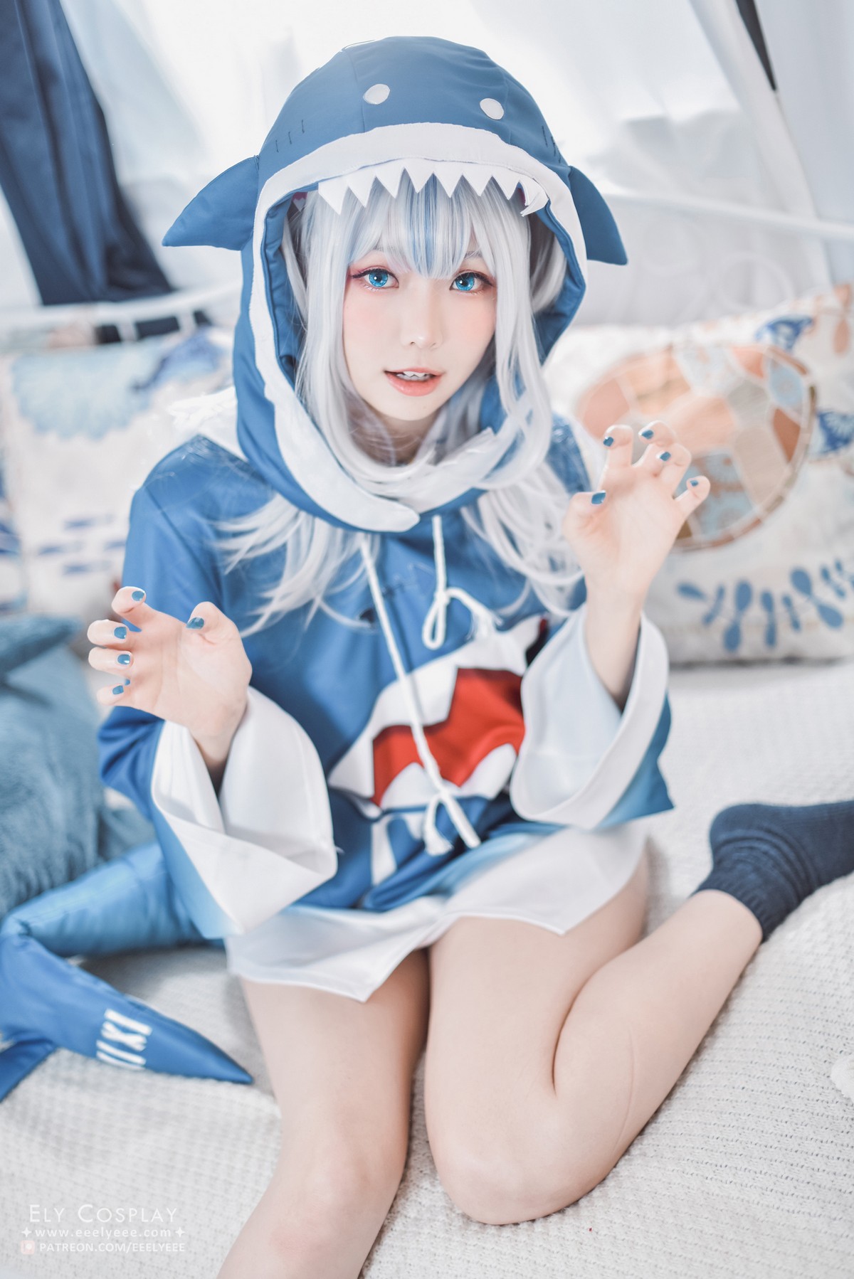xgyw.top_Coser妹子Ely_eee噶呜·古拉主题私房性感连衣短裙露白嫩美腿性感迷人写真44P