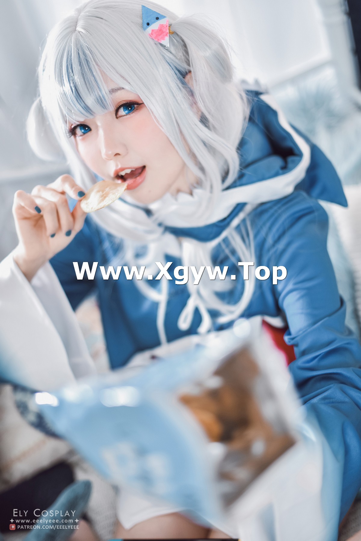 xgyw.top_Coser妹子Ely_eee噶呜·古拉主题私房性感连衣短裙露白嫩美腿性感迷人写真44P