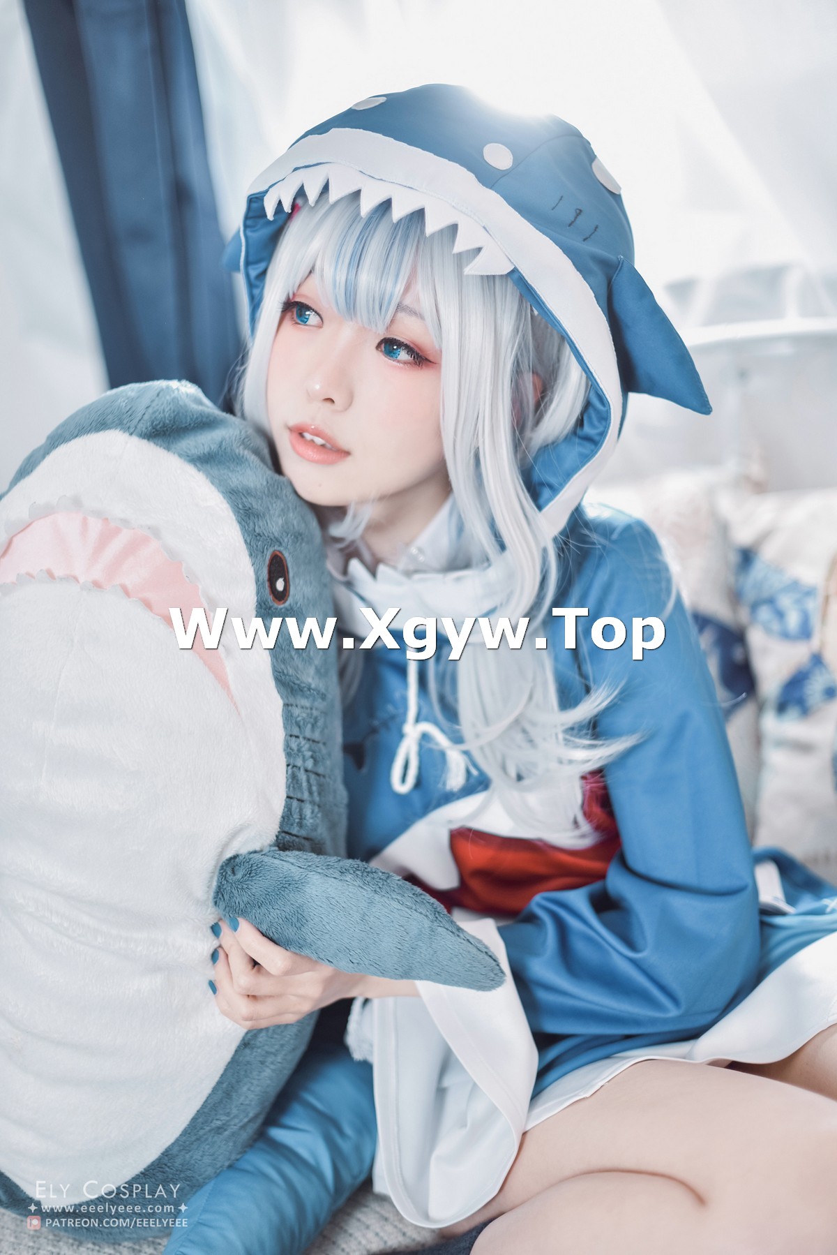 xgyw.top_Coser妹子Ely_eee噶呜·古拉主题私房性感连衣短裙露白嫩美腿性感迷人写真44P