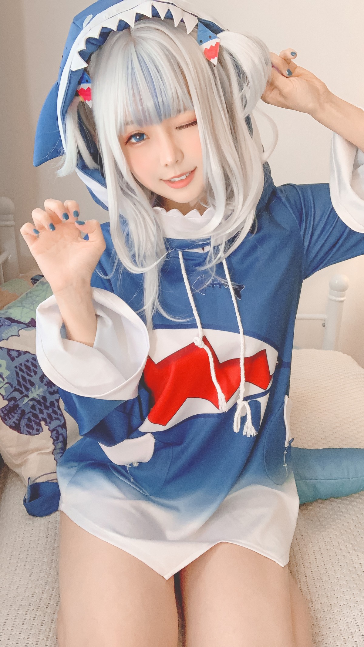 xgyw.top_Coser妹子Ely_eee噶呜·古拉主题私房性感连衣短裙露白嫩美腿性感迷人写真44P