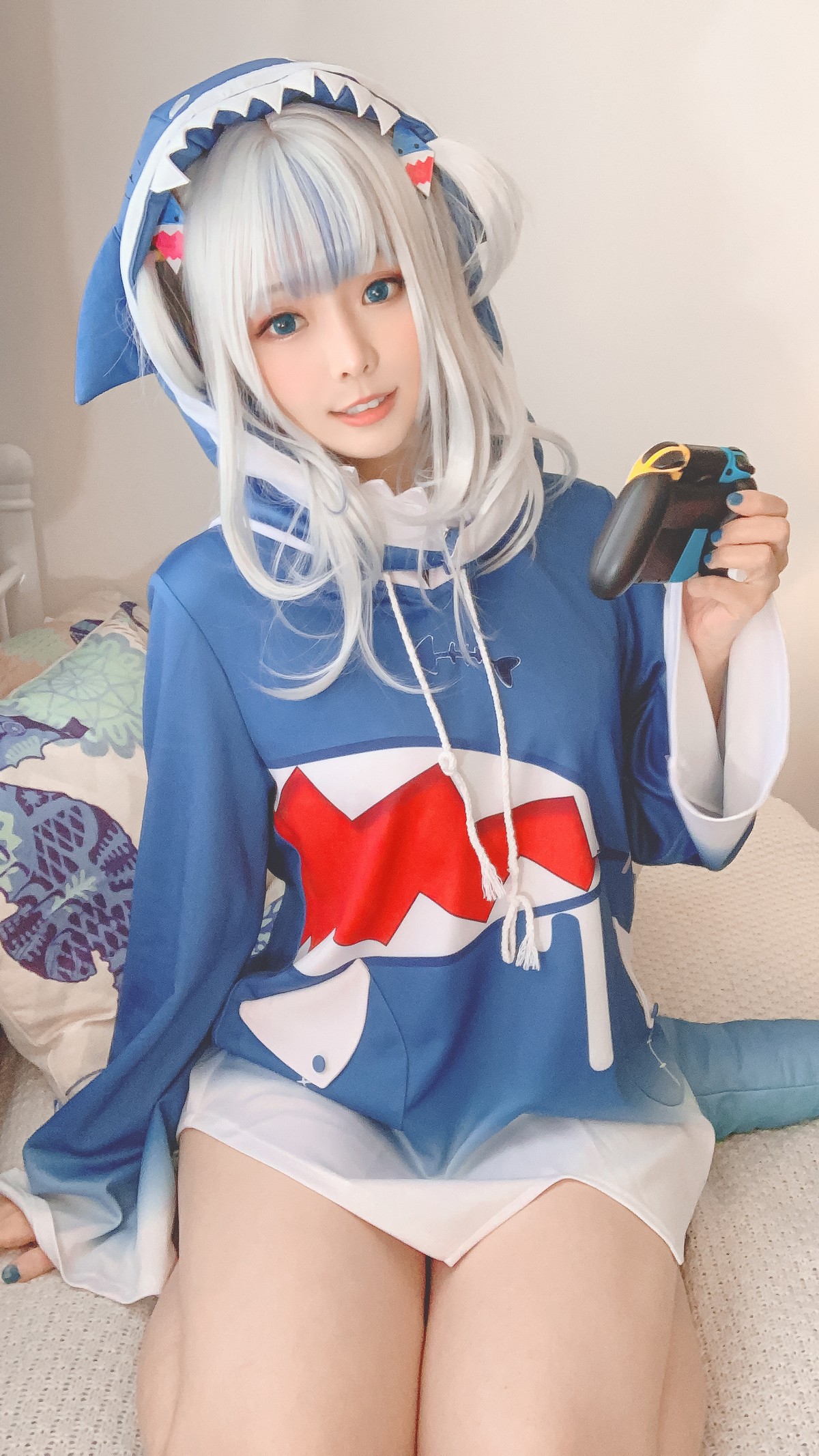 xgyw.top_Coser妹子Ely_eee噶呜·古拉主题私房性感连衣短裙露白嫩美腿性感迷人写真44P
