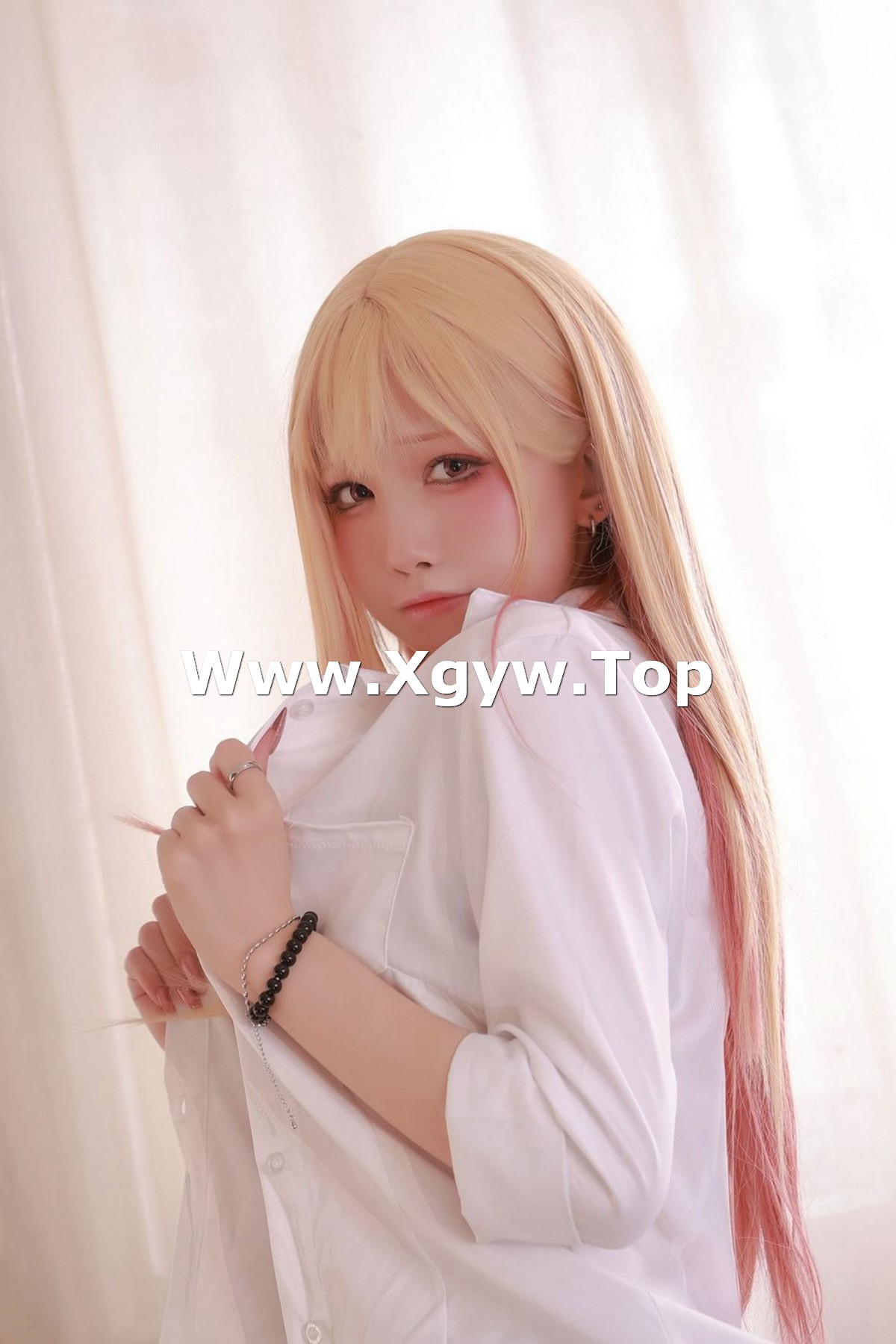 xgyw.top_动漫博主水淼Aqua喜多川海梦主题私房性感JK制服 黑色情趣内衣完美诱惑写真120P