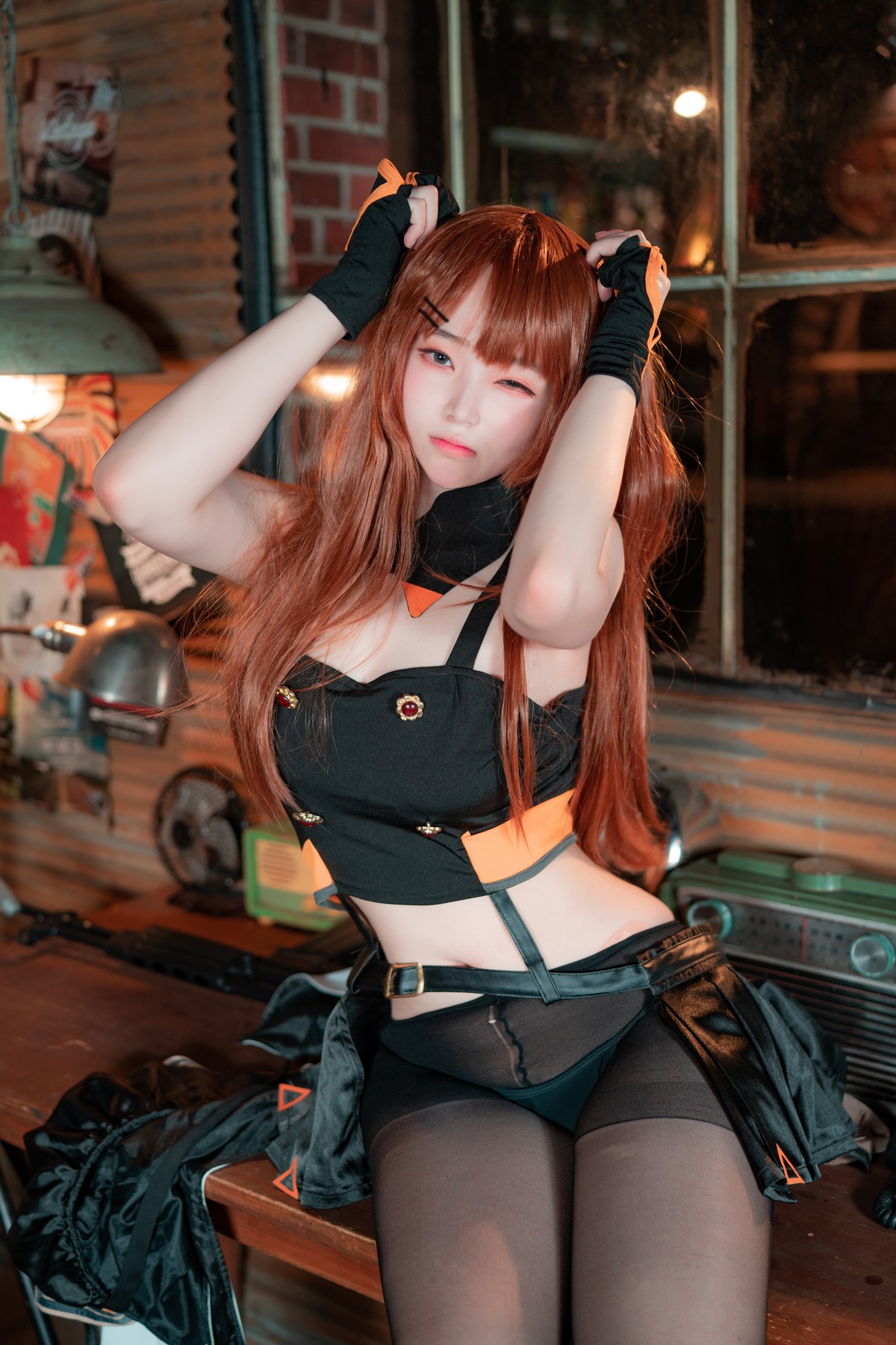 xgyw.top_韩国妹子Bambi-Girls Frontline主题户外脱外衣露三点式内衣秀完美身材诱惑写真91P