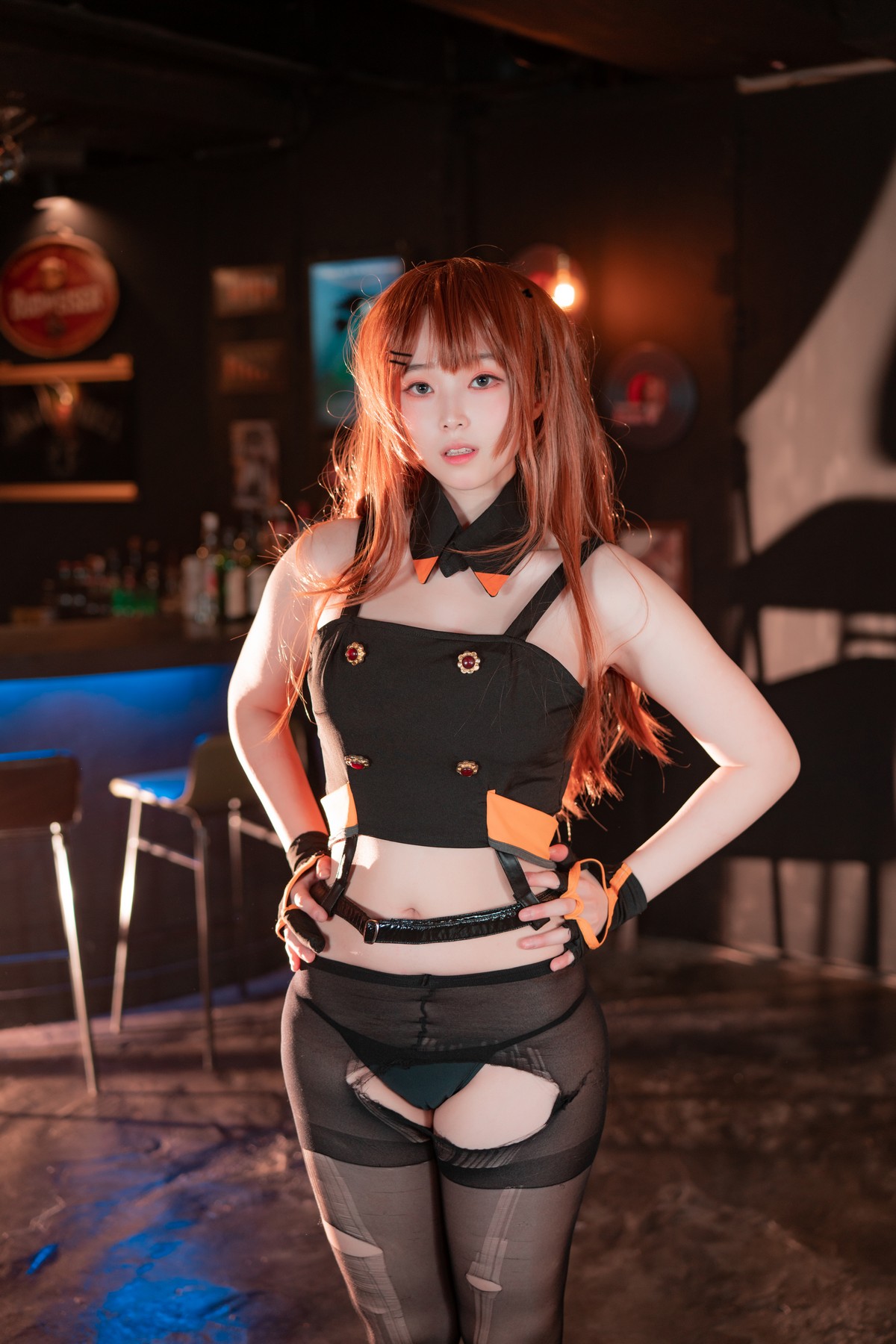 xgyw.top_韩国妹子Bambi-Girls Frontline主题户外脱外衣露三点式内衣秀完美身材诱惑写真91P