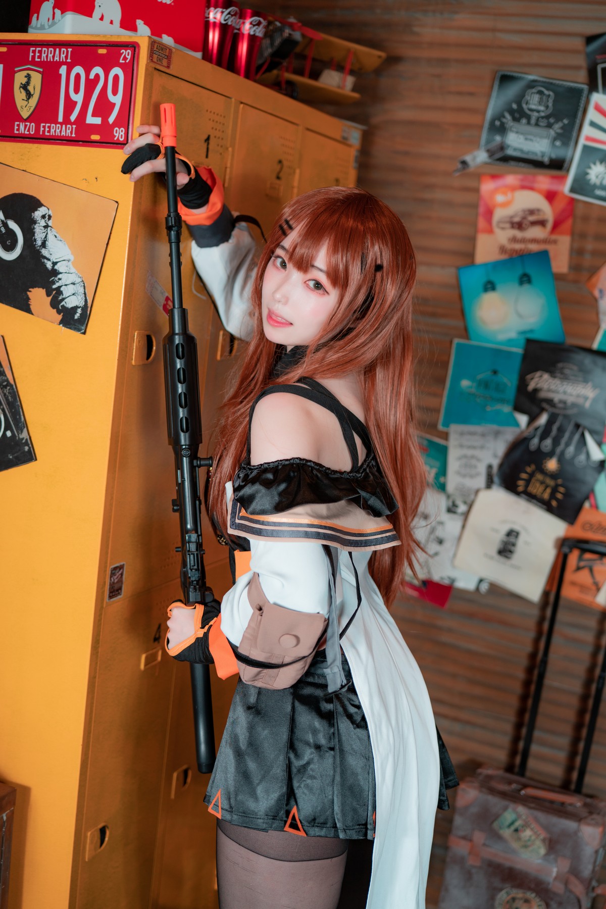 xgyw.top_韩国妹子Bambi-Girls Frontline主题户外脱外衣露三点式内衣秀完美身材诱惑写真91P