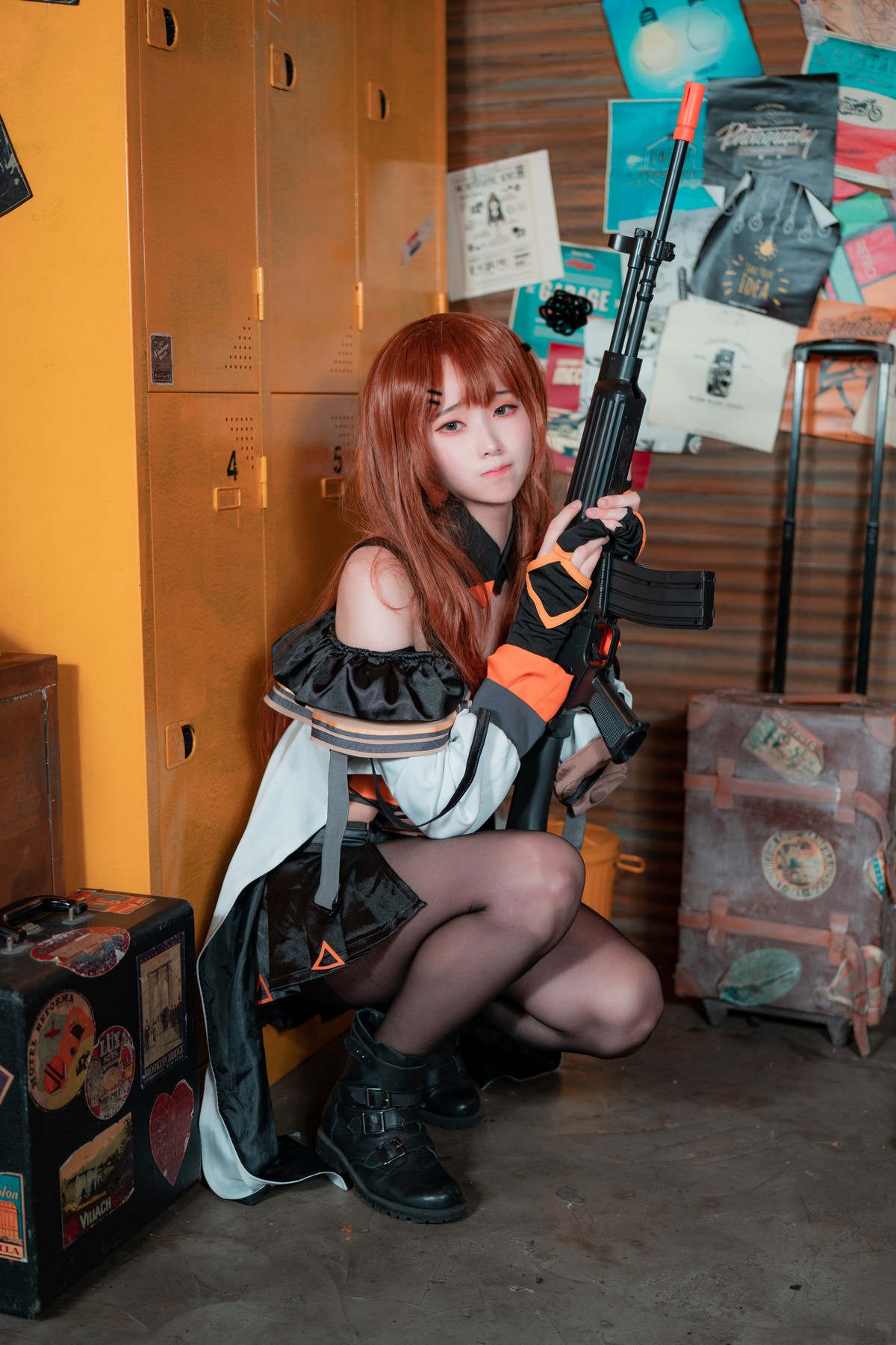 xgyw.top_韩国妹子Bambi-Girls Frontline主题户外脱外衣露三点式内衣秀完美身材诱惑写真91P