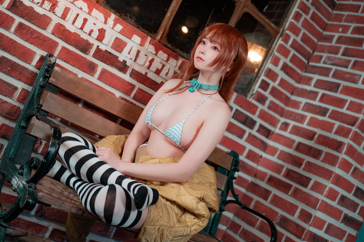 xgyw.top_韩国妹子Bambi-Girls Frontline主题户外脱外衣露三点式内衣秀完美身材诱惑写真91P