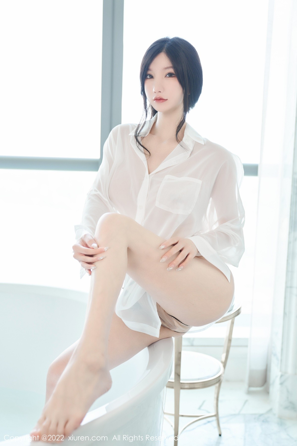 xgyw.top_XiuRen第5638期_女神周于希Sally心愿旅拍浴缸场景性感白色轻透衣湿身诱惑写真84P