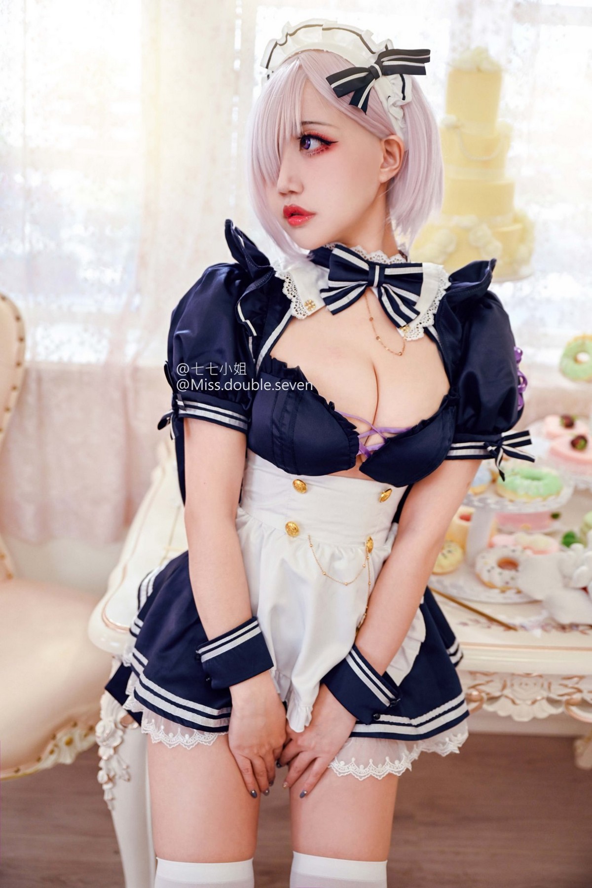 xgyw.top_网络美女七七小姐_Miss Seven马修主题私房性感服饰系列秀完美身材诱惑写真40P