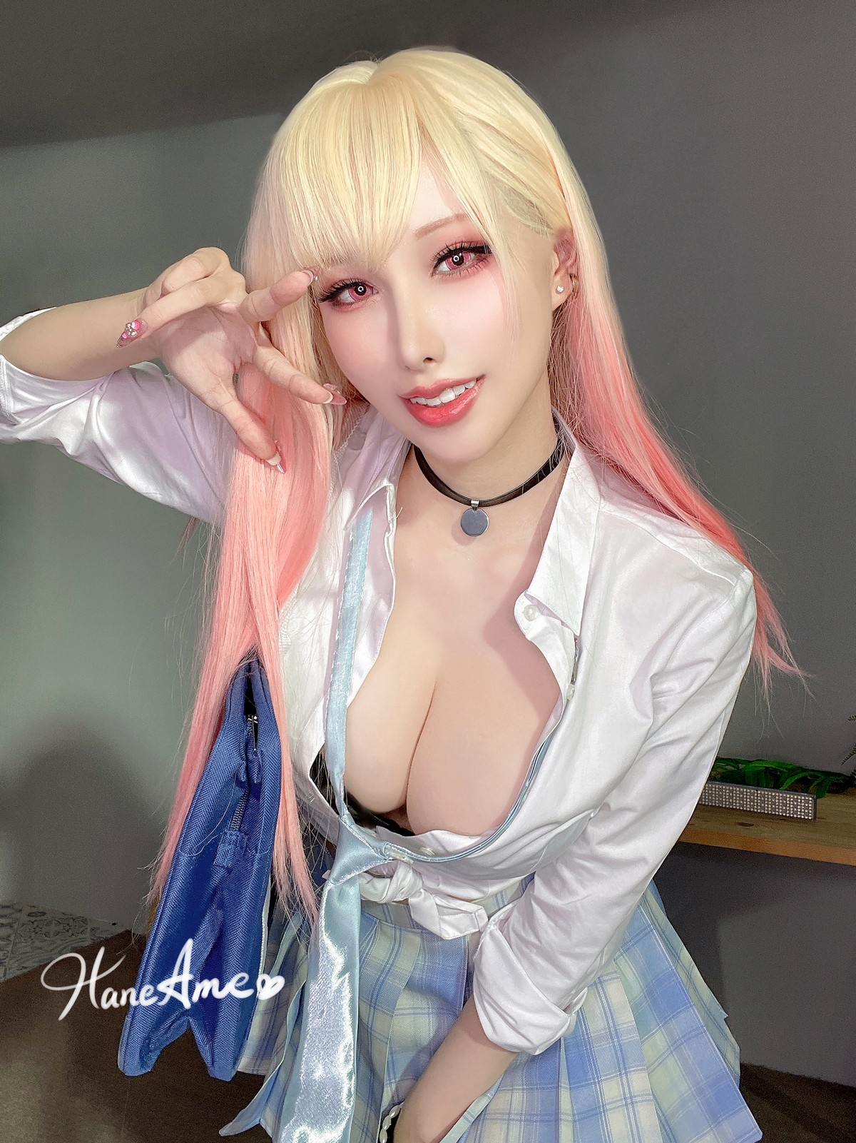 xgyw.top_Coser美女雨波_HaneAme海梦恶魔包主题性感黑色情趣内衣秀豪乳翘臀诱惑写真136P