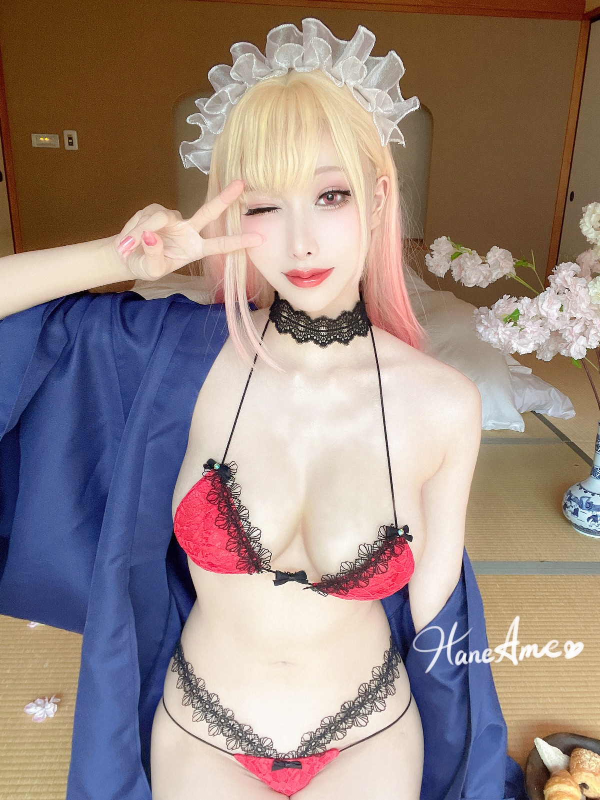 xgyw.top_Coser美女雨波_HaneAme海梦恶魔包主题性感黑色情趣内衣秀豪乳翘臀诱惑写真136P