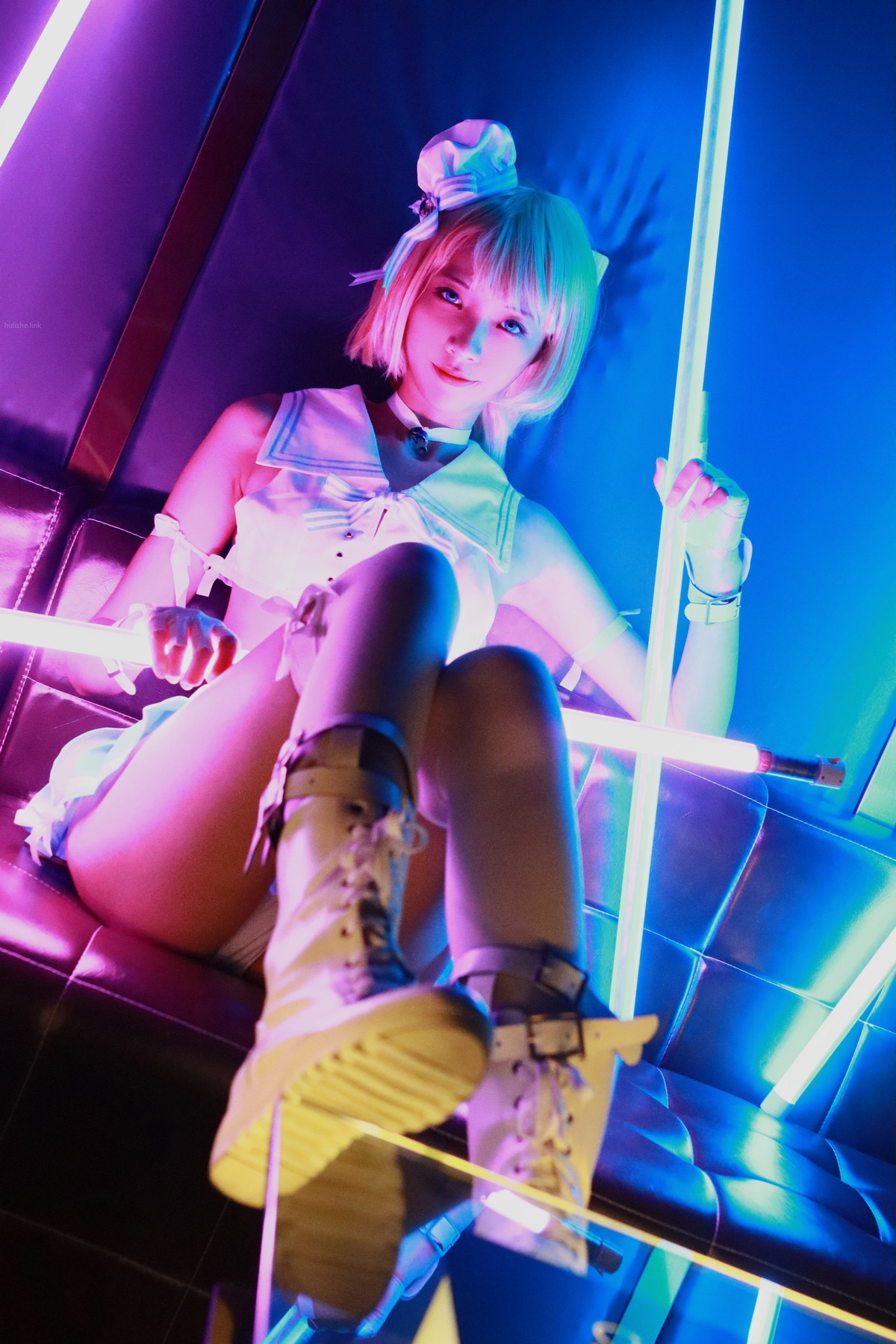 xgyw.top_网络美女西瓜少女C服岛风白贞摄影会主题性感兔女郎装扮秀苗条身材迷人写真93P