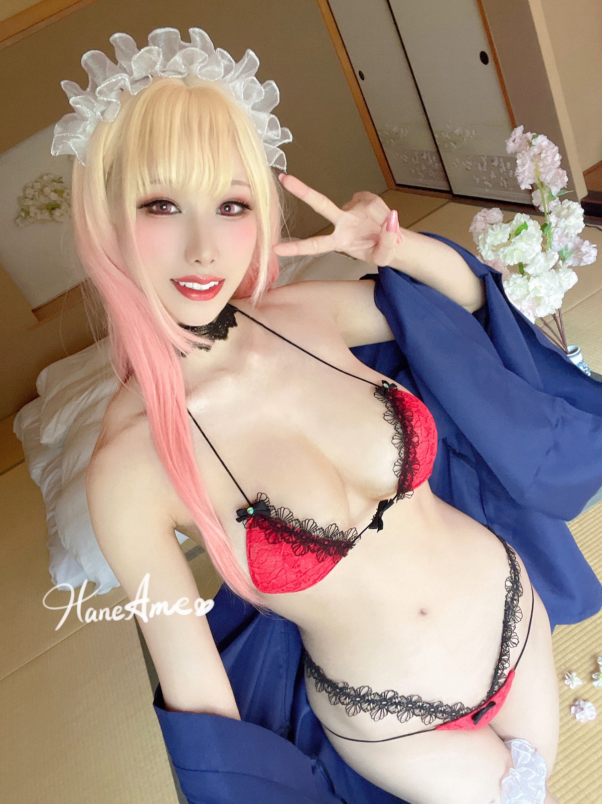 xgyw.top_Coser美女雨波_HaneAme海梦恶魔包主题性感黑色情趣内衣秀豪乳翘臀诱惑写真136P