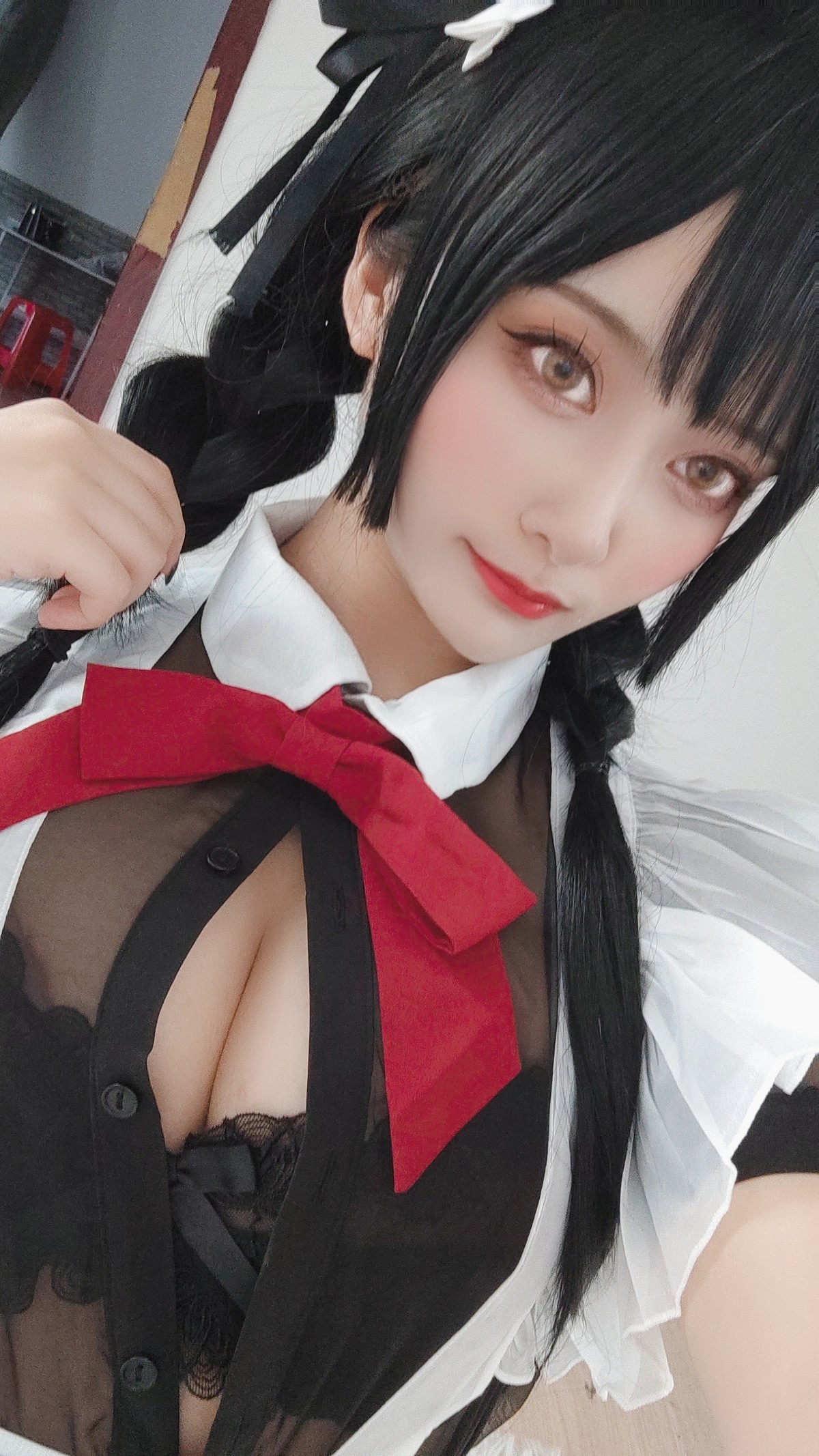 xgyw.top_动漫博主洛璃LoLiSAMA黑丝女仆主题性感女仆装配超薄无内黑丝秀翘臀诱惑写真93P