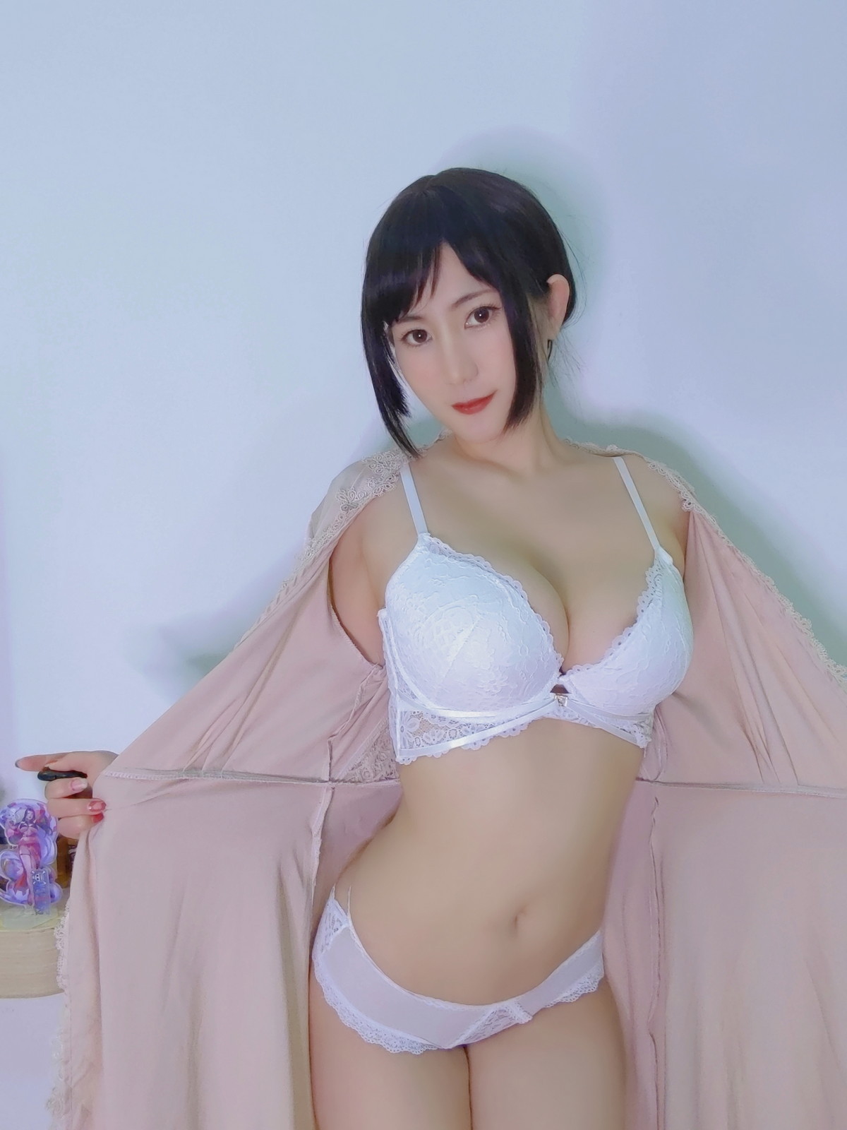 xgyw.top_网络美女星澜是澜澜叫澜妹呀太太主题私房脱薄纱睡裙露白色蕾丝内衣诱惑写真34P