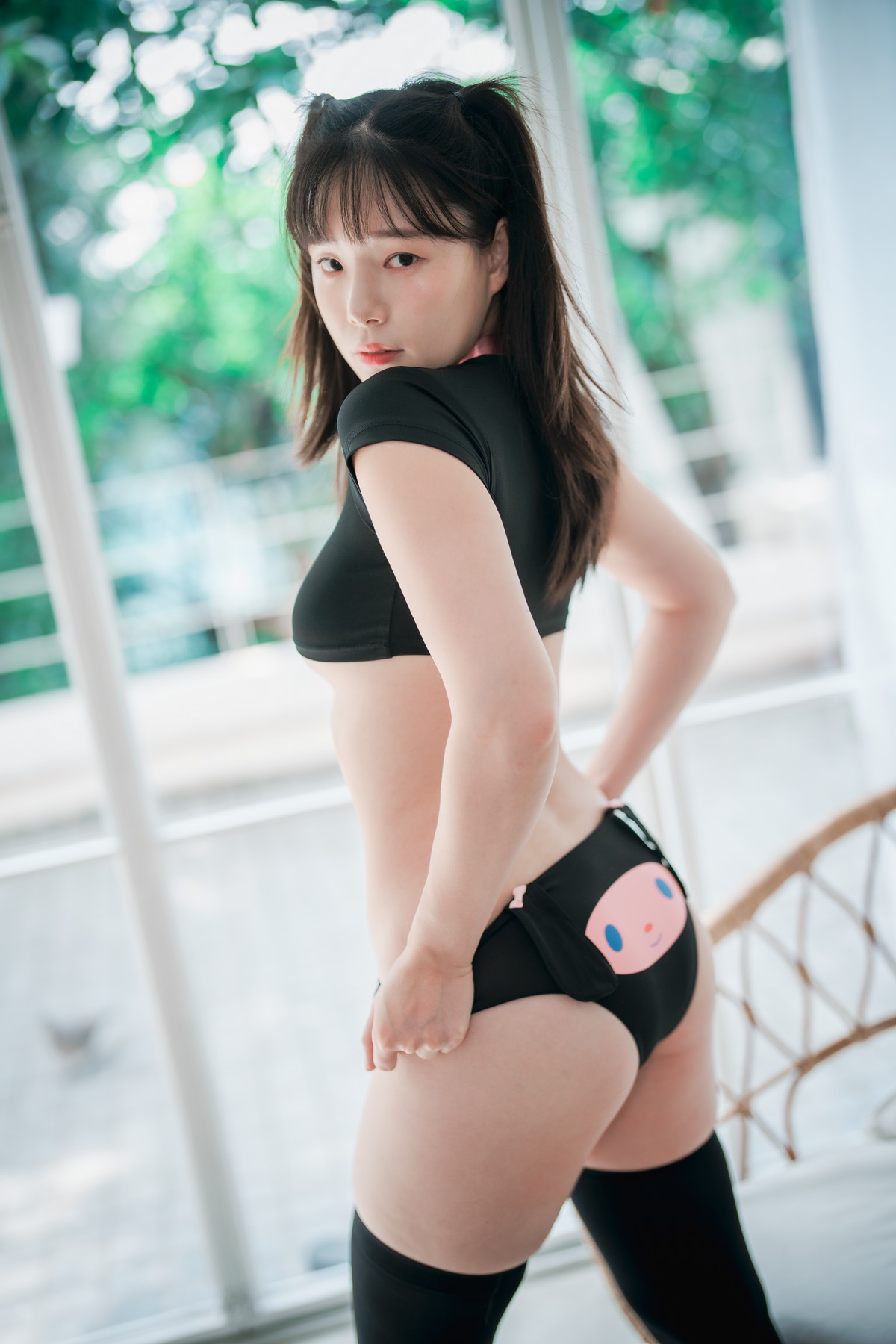 xgyw.top_[DJAWA]No.211_模特PIA_Black Puppy Girl主题性感黑色卡通短上衣露豪乳遮点诱惑写真50P