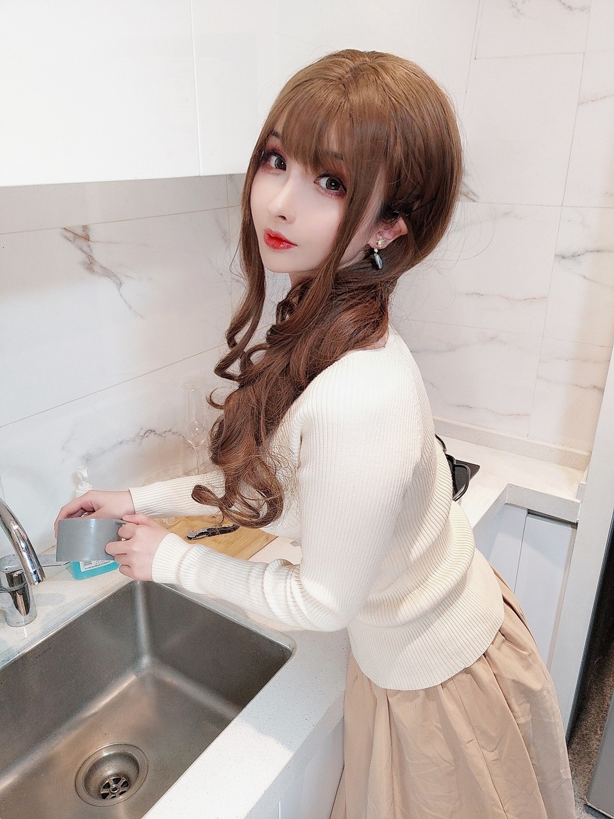 xgyw.top_网络美女rioko凉凉子睡着了主题私房床上性感灰色蕾丝内衣秀惹火身材诱惑写真45P