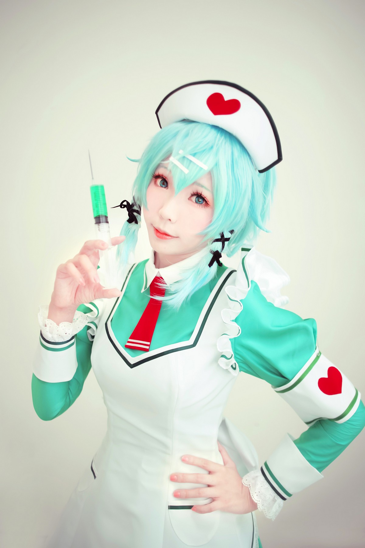 xgyw.top_Coser妹子Ely_eee诗乃护士主题私房性感绿色护士装秀完美身材迷人诱惑写真32P