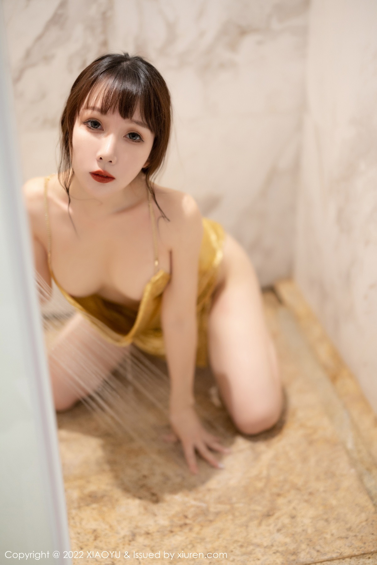 xgyw.top_[XiaoYu画语界]Vol.890_模特波巧酱泳池场景拍摄性感金色吊带短裙秀曼妙身姿诱惑写真78P