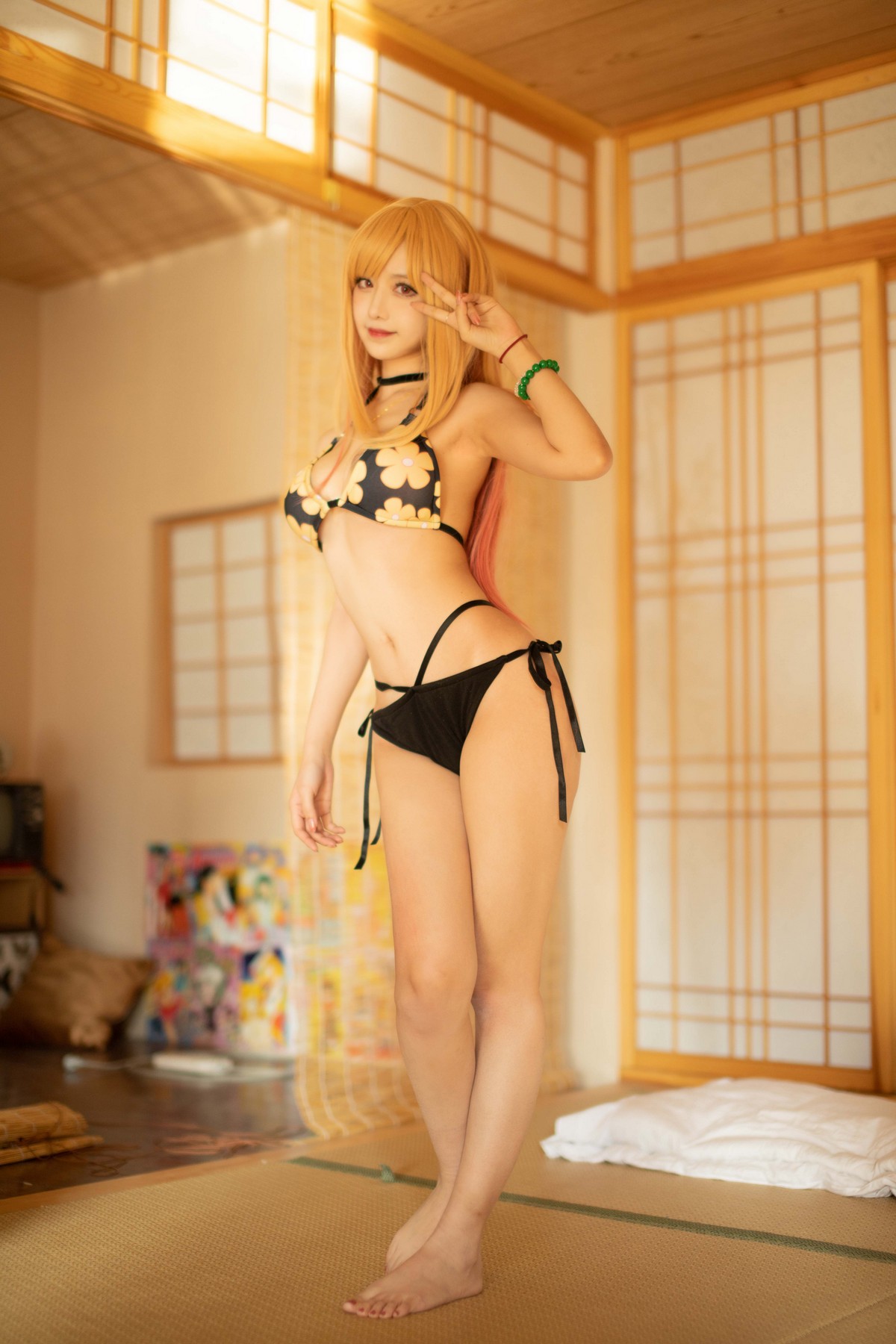 xgyw.top_网络美女Shika小鹿鹿喜多川海梦泳装主题私房性感比基尼秀完美身材诱惑写真42P