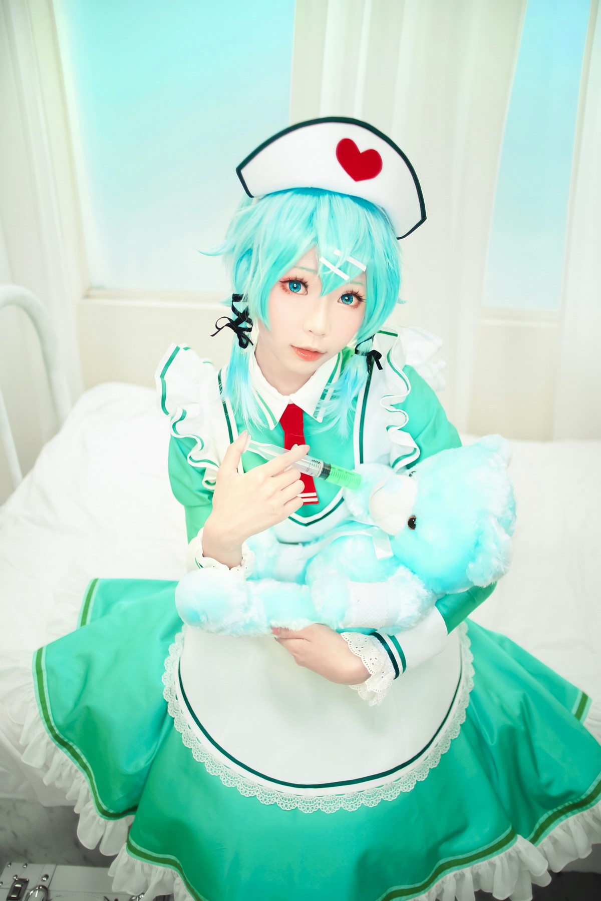 xgyw.top_Coser妹子Ely_eee诗乃护士主题私房性感绿色护士装秀完美身材迷人诱惑写真32P