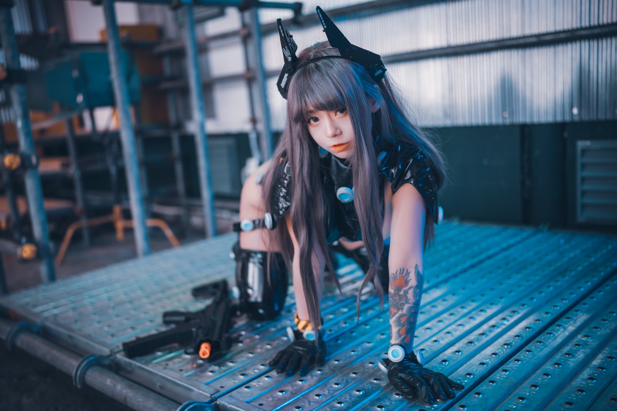 xgyw.top_[DJAWA]No.213_模特Maruemon_GantZ Version主题脱皮衣露黑色皮质情趣内衣诱惑写真151P