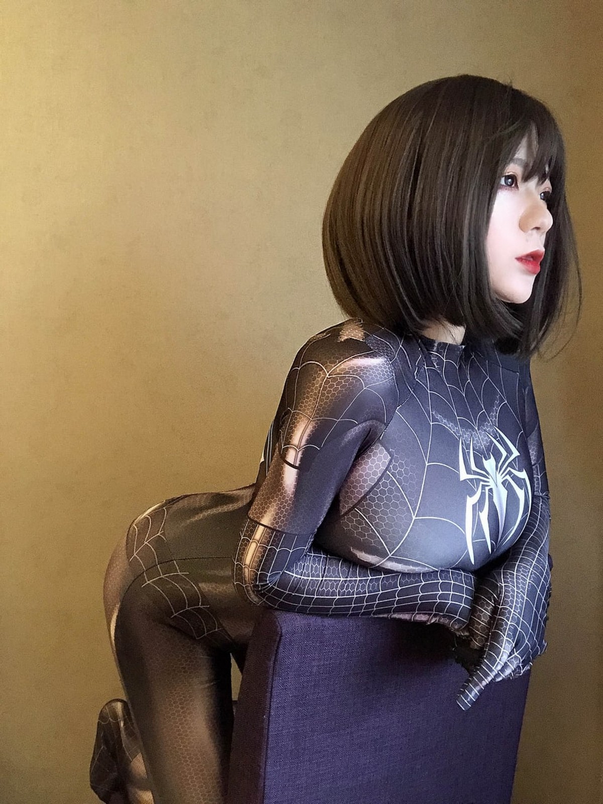 xgyw.top_网络美女奶兔biubiu蜘蛛侠妹妹主题性感黑色蜘蛛侠服饰紧身秀完美身材诱惑写真87P