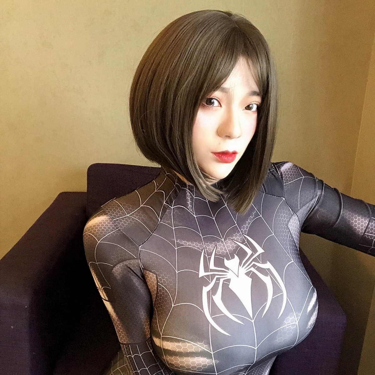 xgyw.top_网络美女奶兔biubiu蜘蛛侠妹妹主题性感黑色蜘蛛侠服饰紧身秀完美身材诱惑写真87P