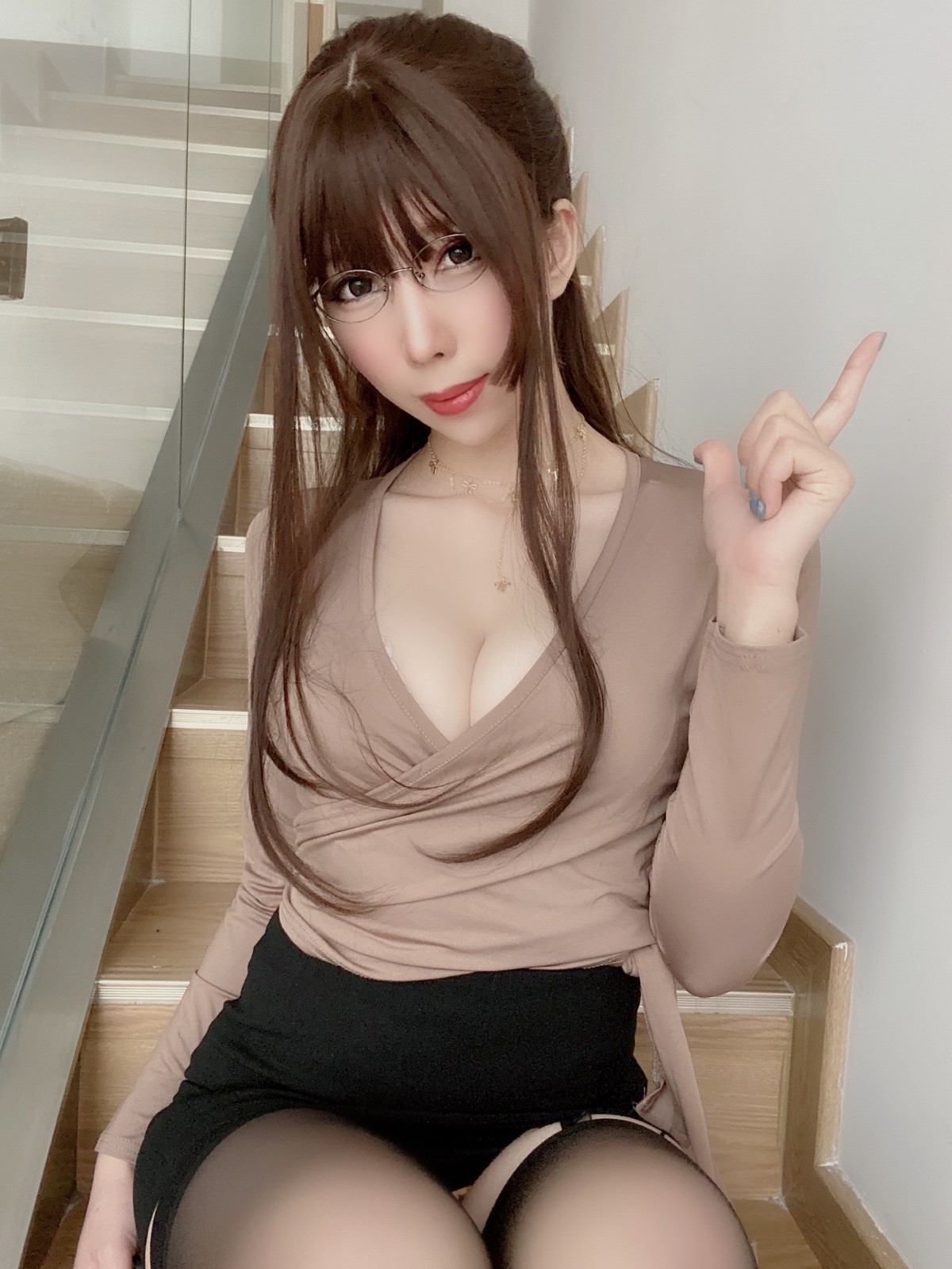 xgyw.top_Coser美女鹿野希豹纹胖次主题私房半脱露白色蕾丝内衣配豹纹内裤诱惑写真623P