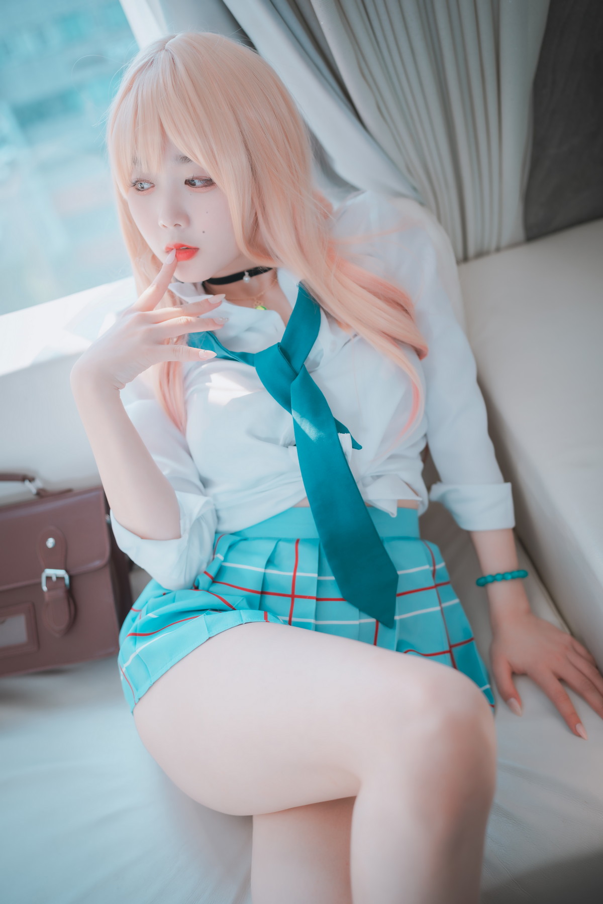 xgyw.top_[DJAWA]No.214_模特Zia_Marin’s Secret主题私房半脱学生装露性感内衣诱惑写真63P