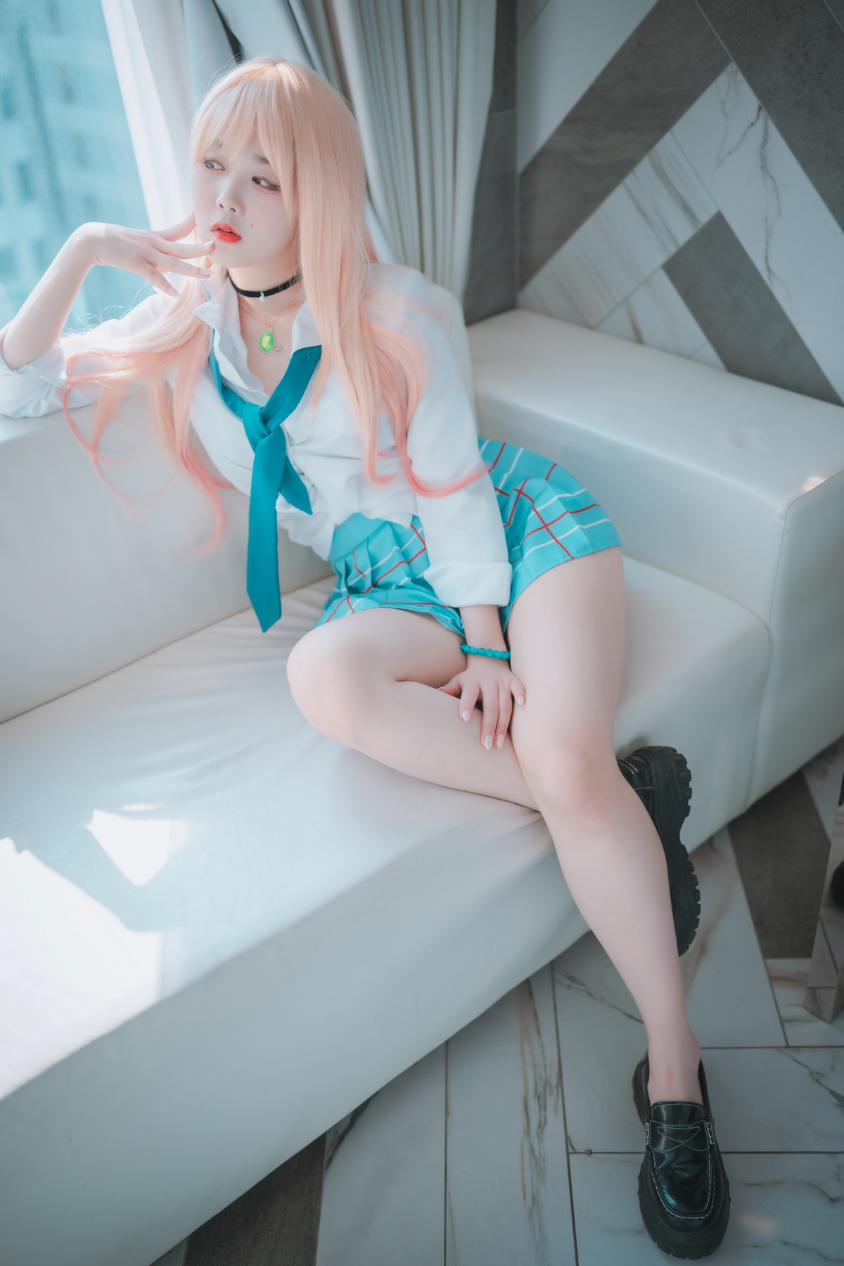 xgyw.top_[DJAWA]No.214_模特Zia_Marin’s Secret主题私房半脱学生装露性感内衣诱惑写真63P