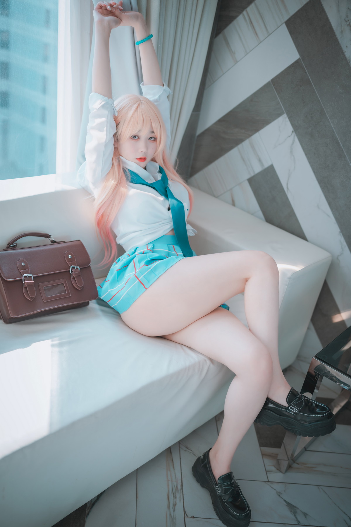 xgyw.top_[DJAWA]No.214_模特Zia_Marin’s Secret主题私房半脱学生装露性感内衣诱惑写真63P
