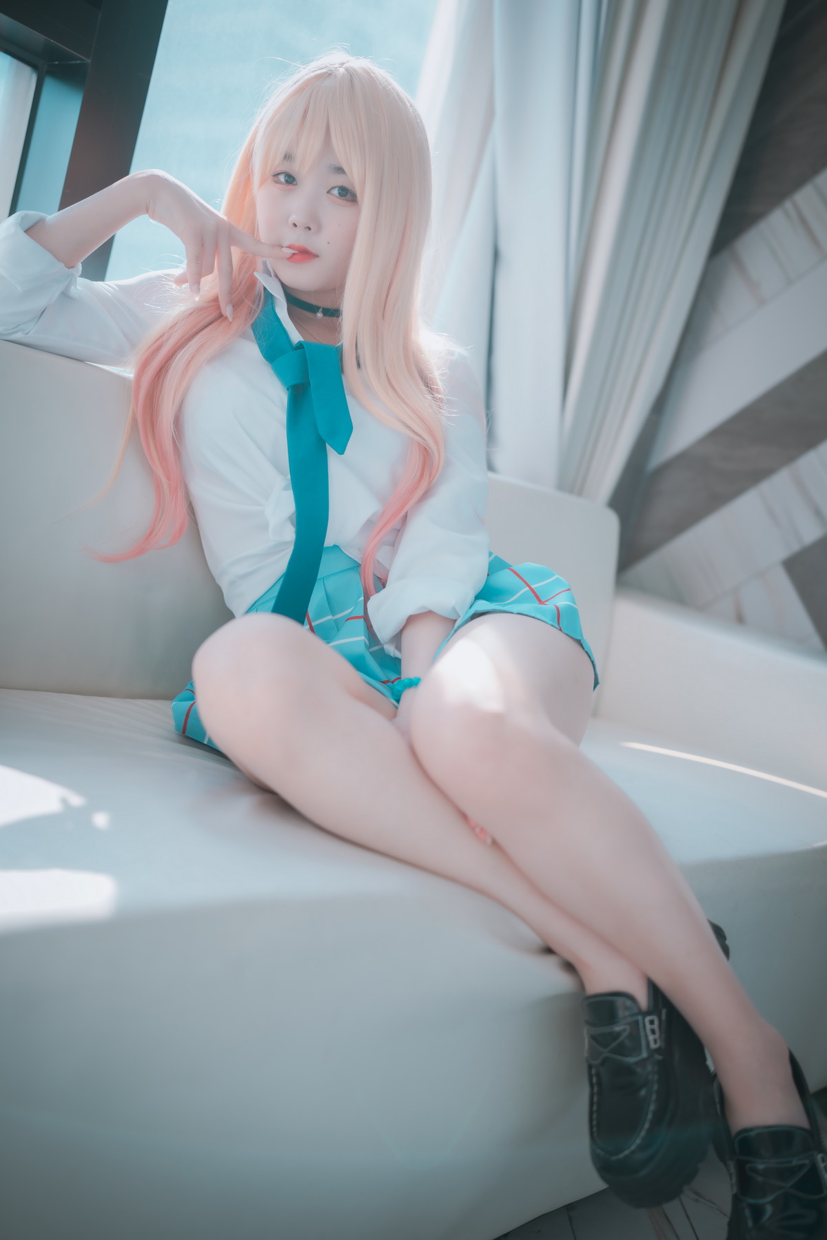 xgyw.top_[DJAWA]No.214_模特Zia_Marin’s Secret主题私房半脱学生装露性感内衣诱惑写真63P