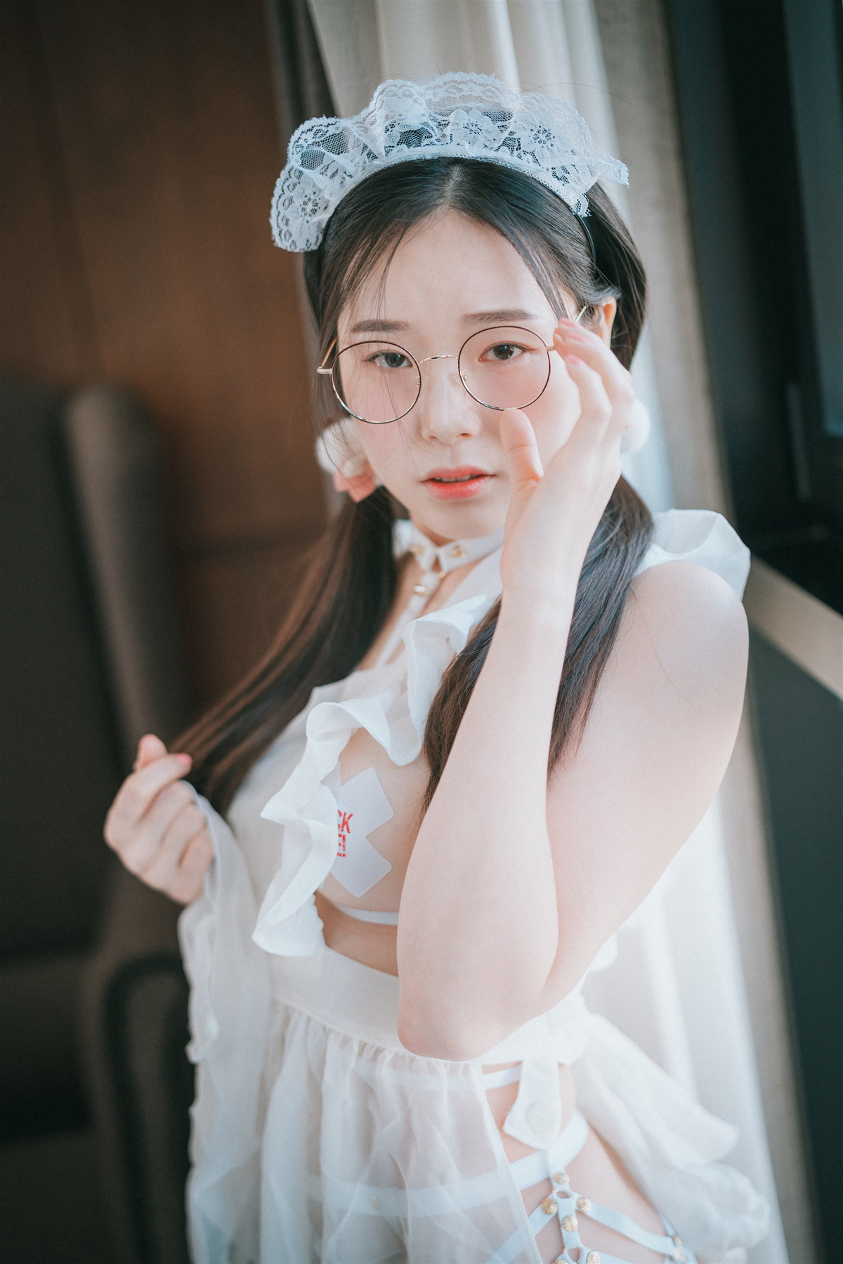 xgyw.top_[DJAWA]No.215_模特Pia_Sheer Chiffon Apron主题私房白色透明女仆装完美诱惑写真66P
