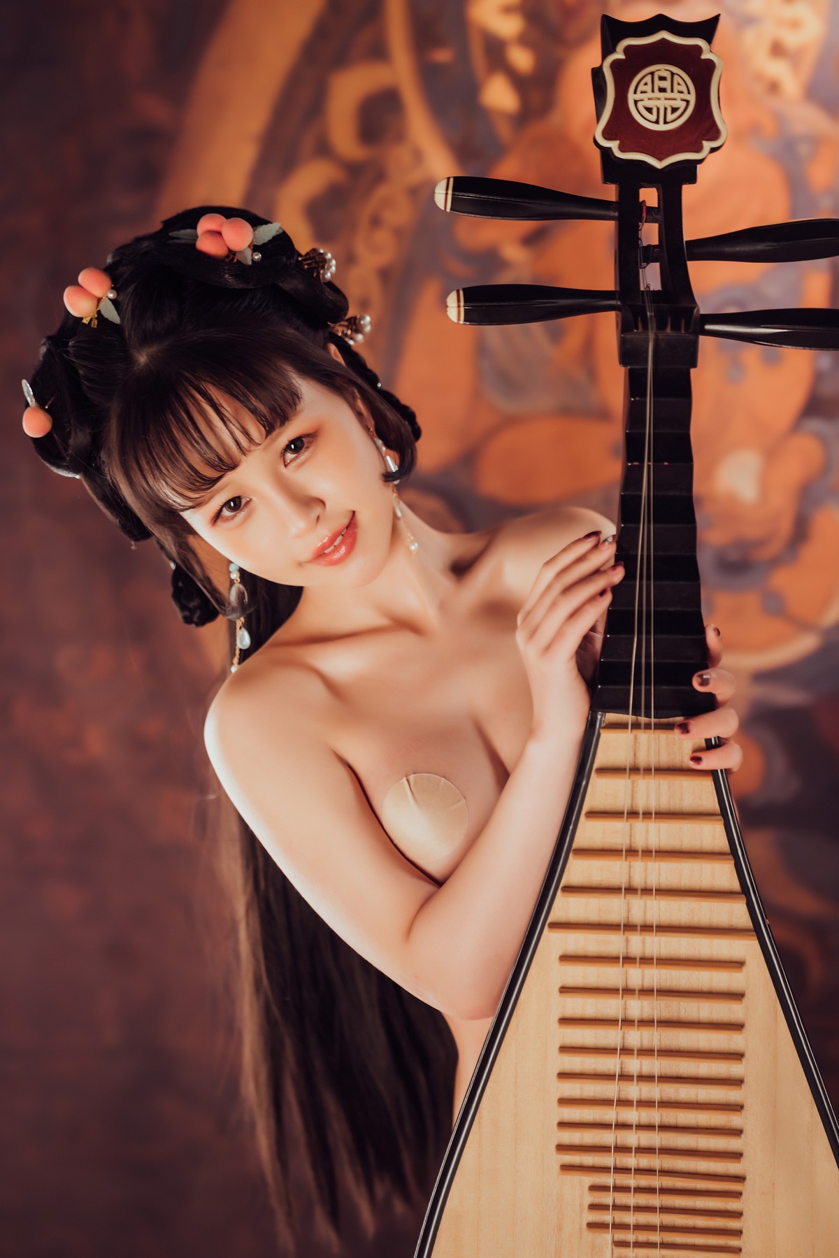 xgyw.top_网络美少女晕崽Zz小琵琶精主题私房日系古典风脱性感服饰露火辣身材诱惑写真100P