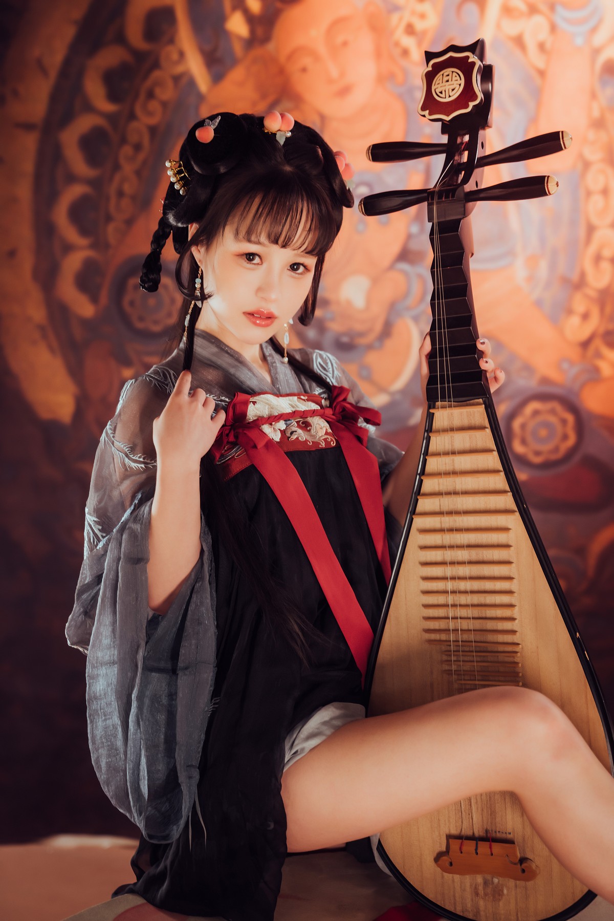 xgyw.top_网络美少女晕崽Zz小琵琶精主题私房日系古典风脱性感服饰露火辣身材诱惑写真100P