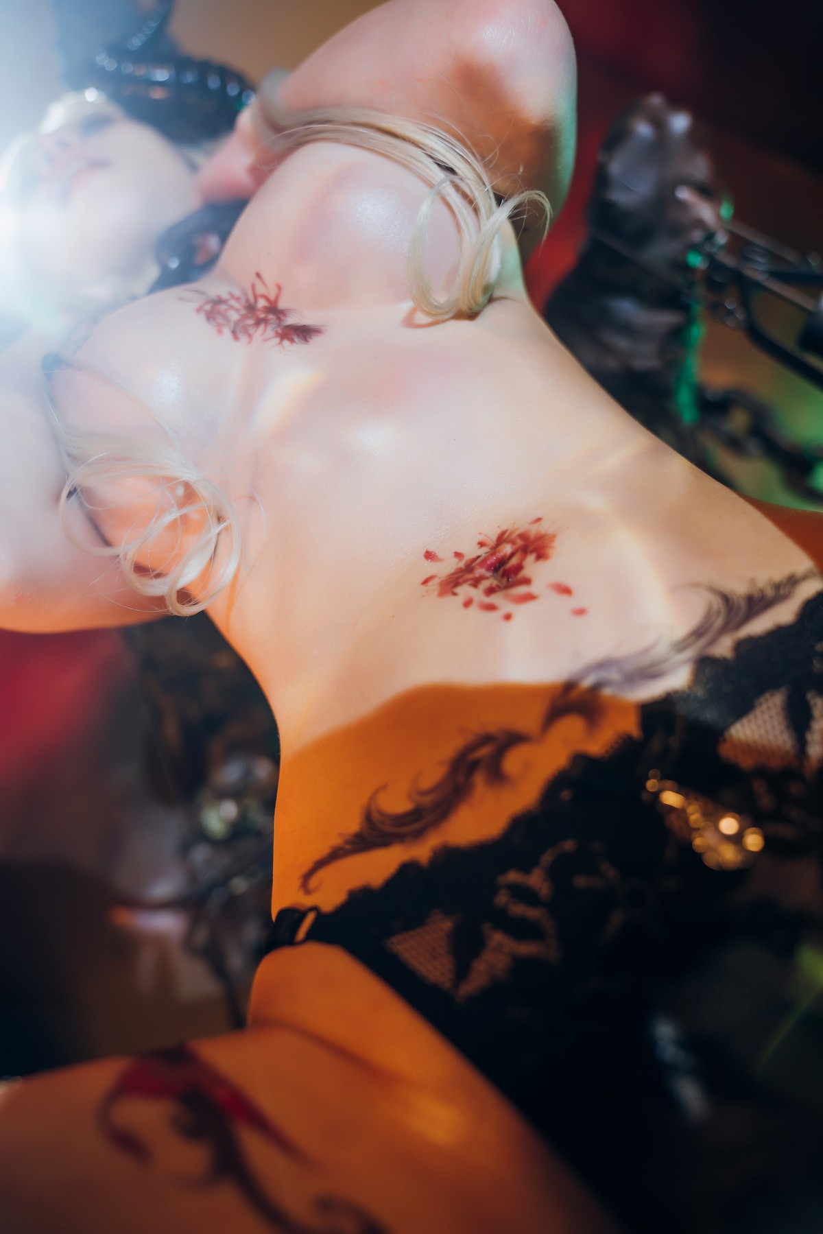 xgyw.top_网络美少女晕崽Zz魅魔2主题性感黑色情趣服饰露傲人豪乳遮点极致诱惑写真51P