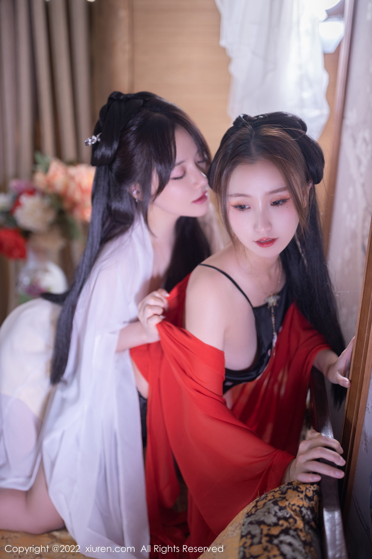 xgyw.top_XiuRen第5811期_模特鱼子酱Fish古筝弹奏情节古装服饰秀曼妙身姿性感迷人写真82P